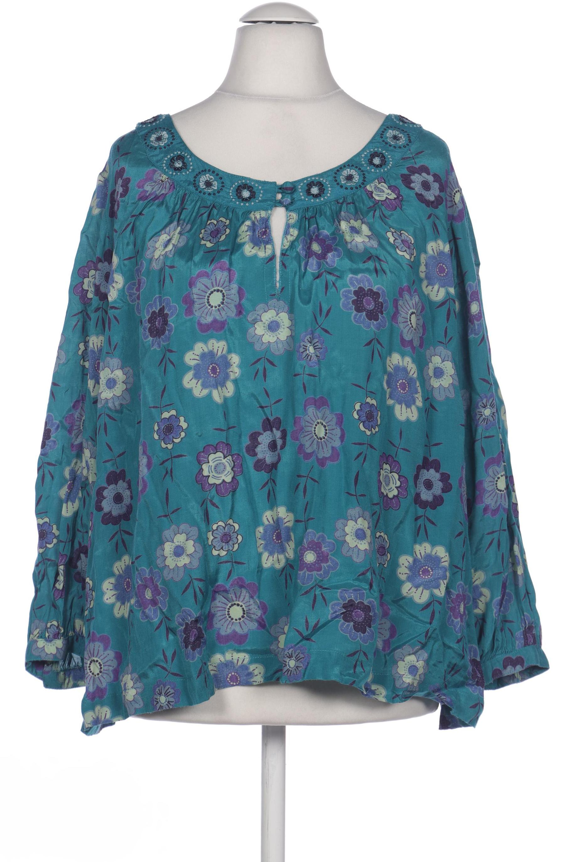 

Gudrun Sjödén Damen Bluse, türkis, Gr. 38