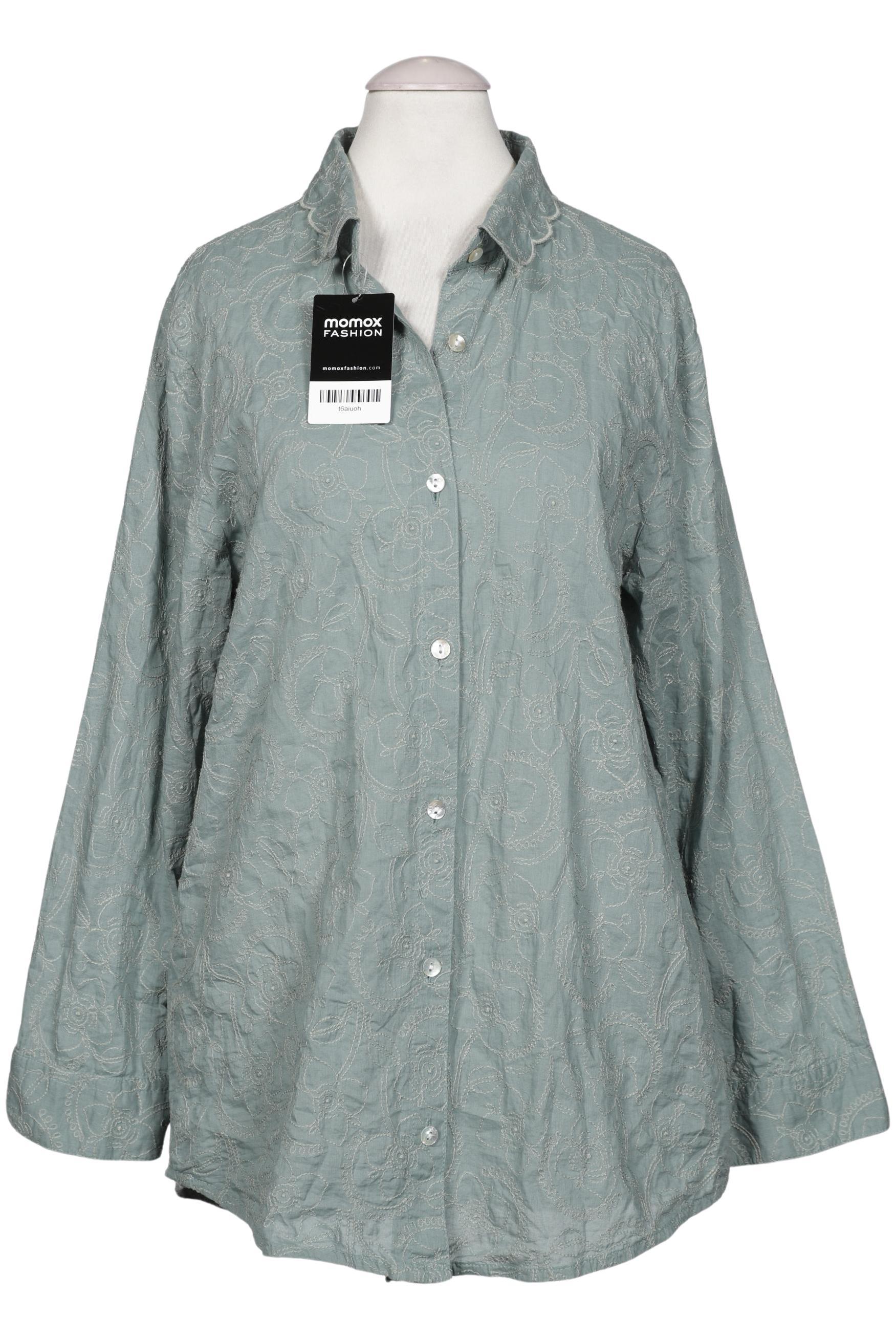 

Gudrun Sjödén Damen Bluse, türkis, Gr. 36