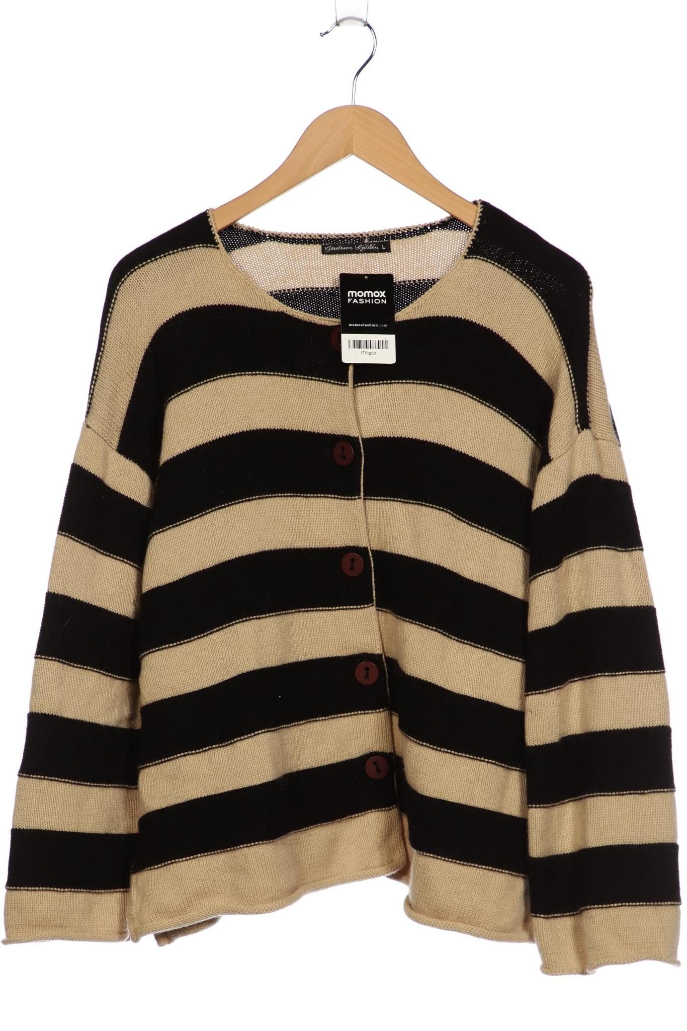 

Gudrun Sjödén Damen Strickjacke, beige, Gr. 42