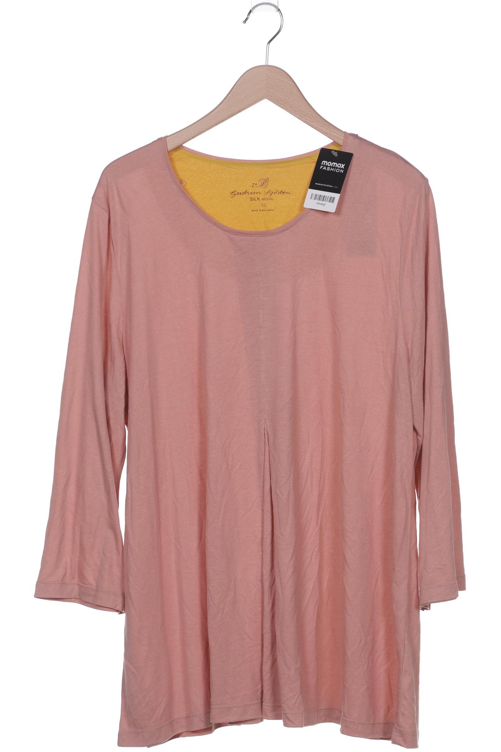 

Gudrun Sjödén Damen Langarmshirt, pink, Gr. 44