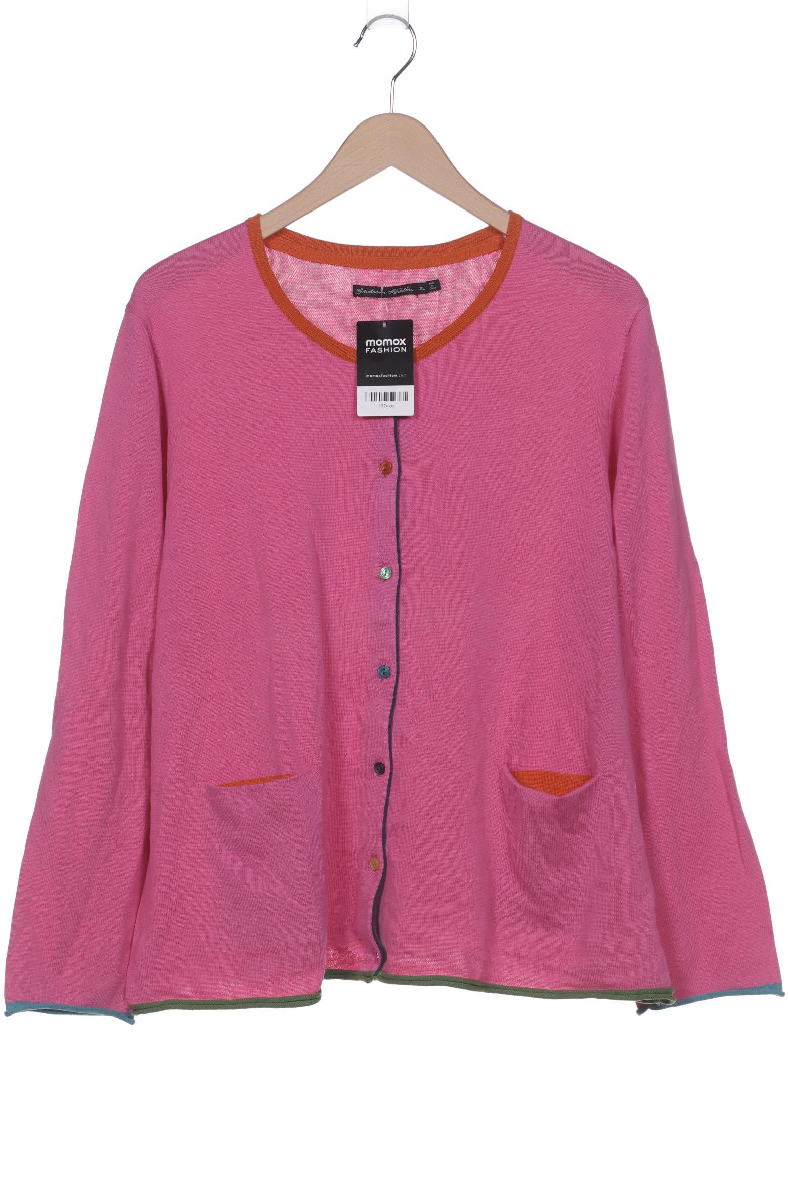 

Gudrun Sjödén Damen Strickjacke, pink, Gr. 44