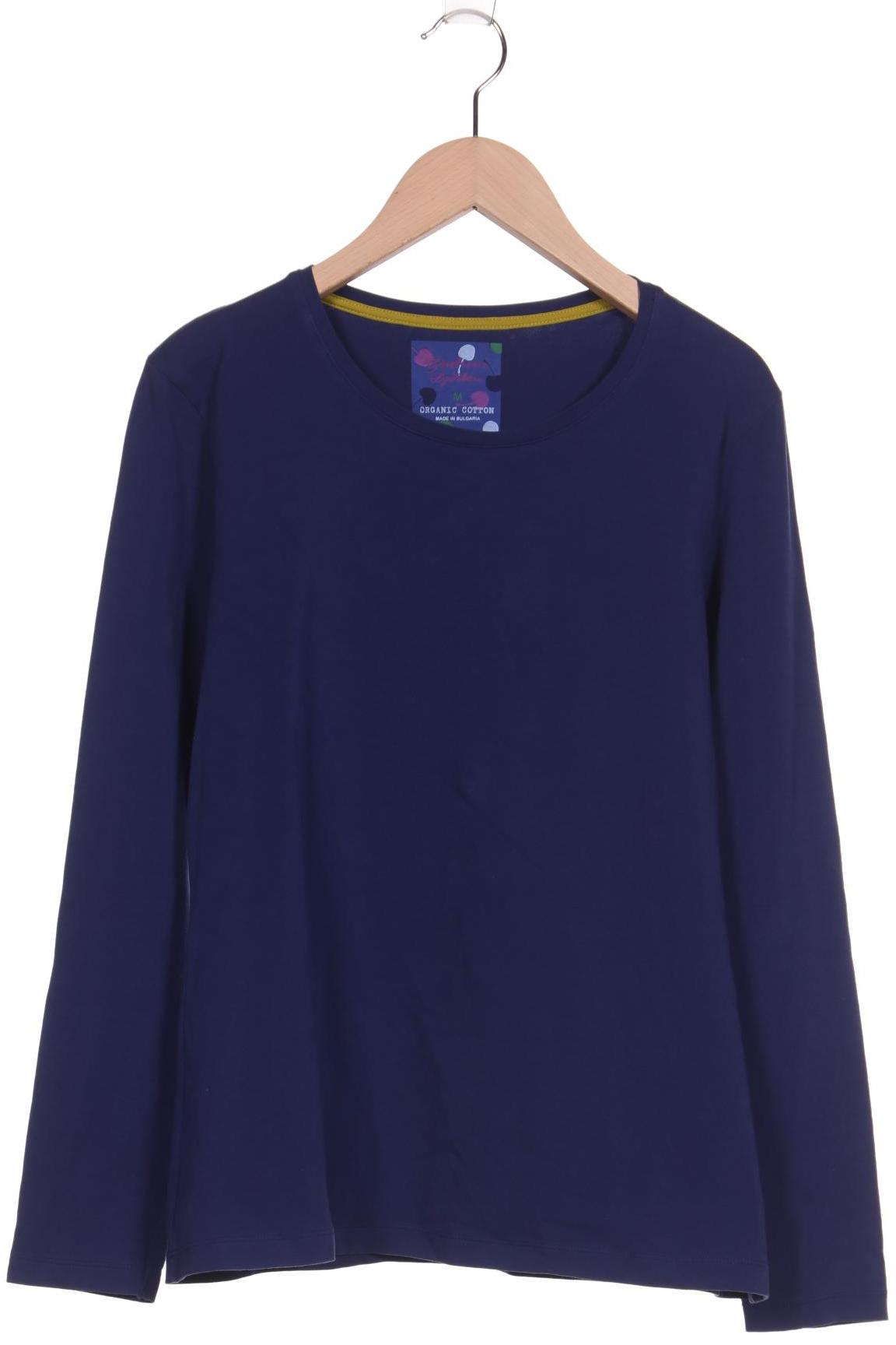 

Gudrun Sjödén Damen Langarmshirt, marineblau, Gr. 38