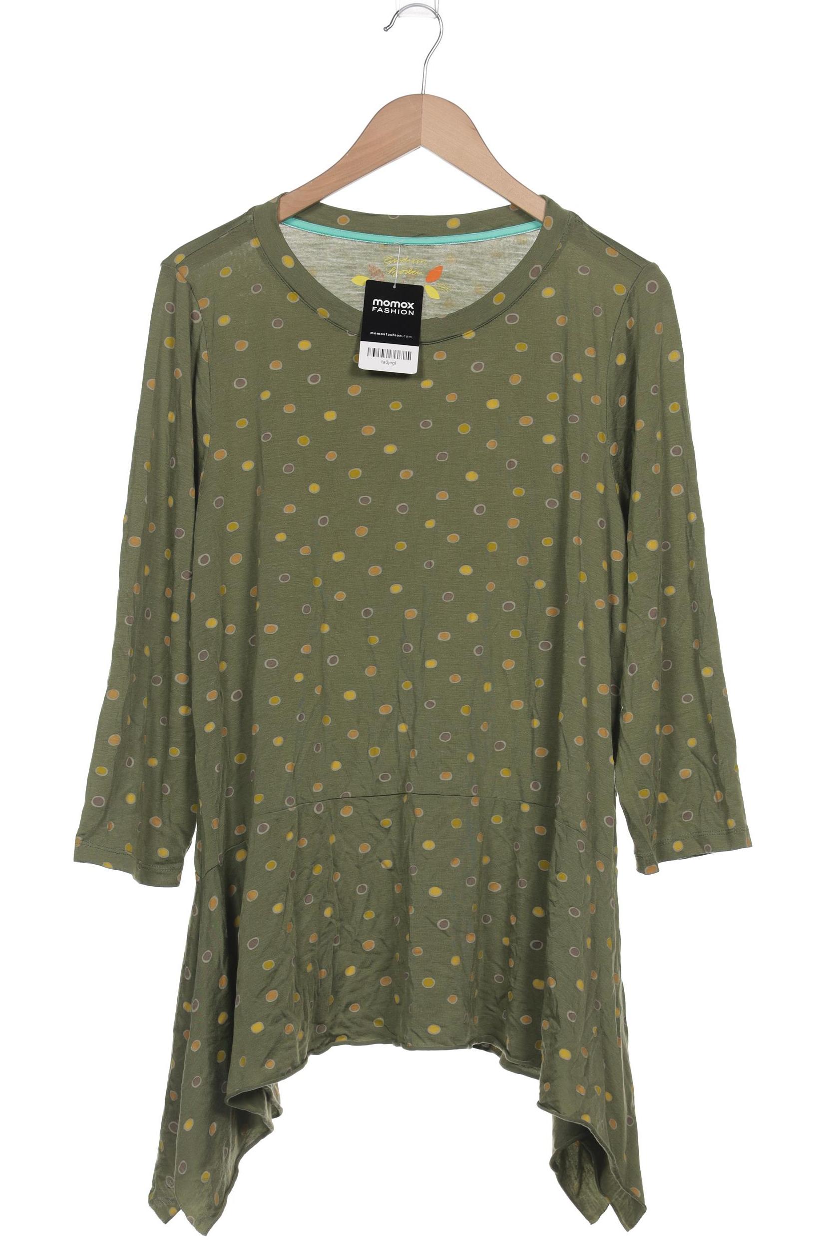 

Gudrun Sjödén Damen Langarmshirt, grün, Gr. 42