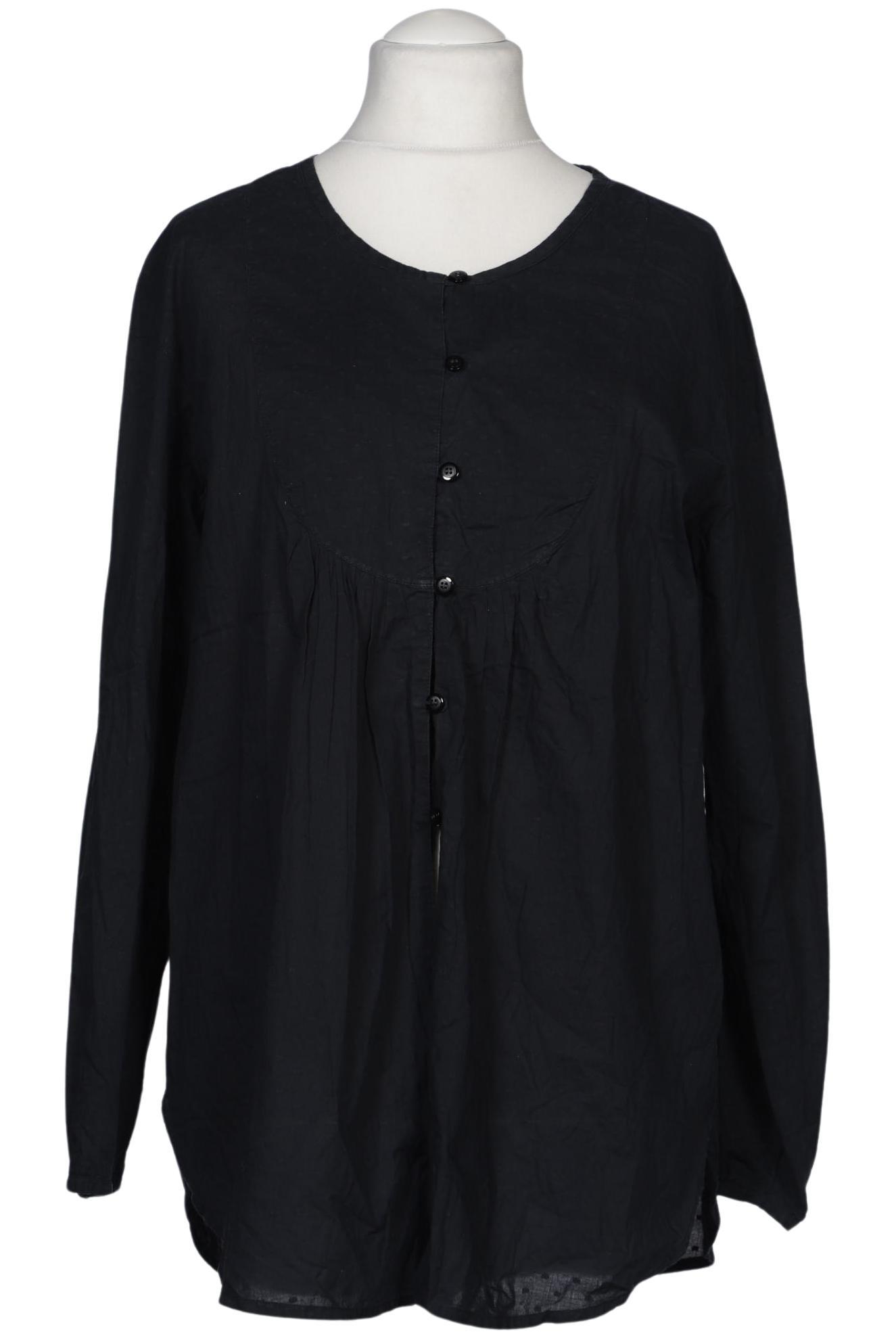 

Gudrun Sjödén Damen Bluse, marineblau, Gr. 44