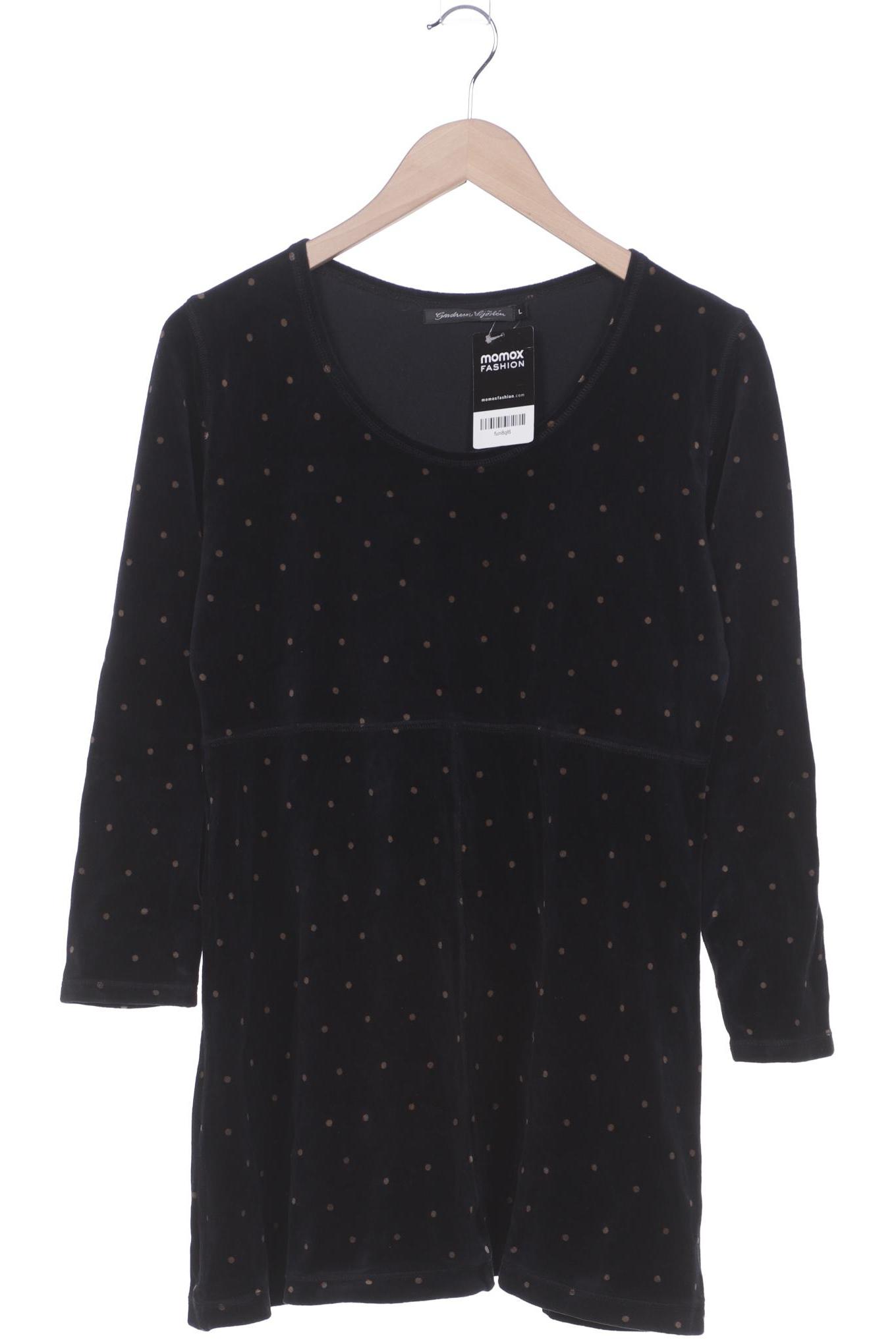 

Gudrun Sjödén Damen Langarmshirt, schwarz, Gr. 42