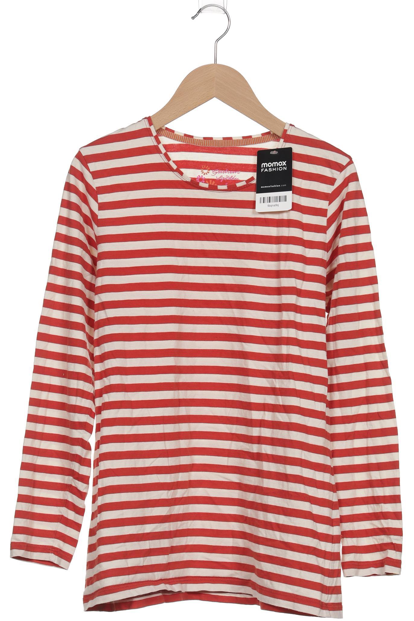 

Gudrun Sjödén Damen Langarmshirt, rot, Gr. 36