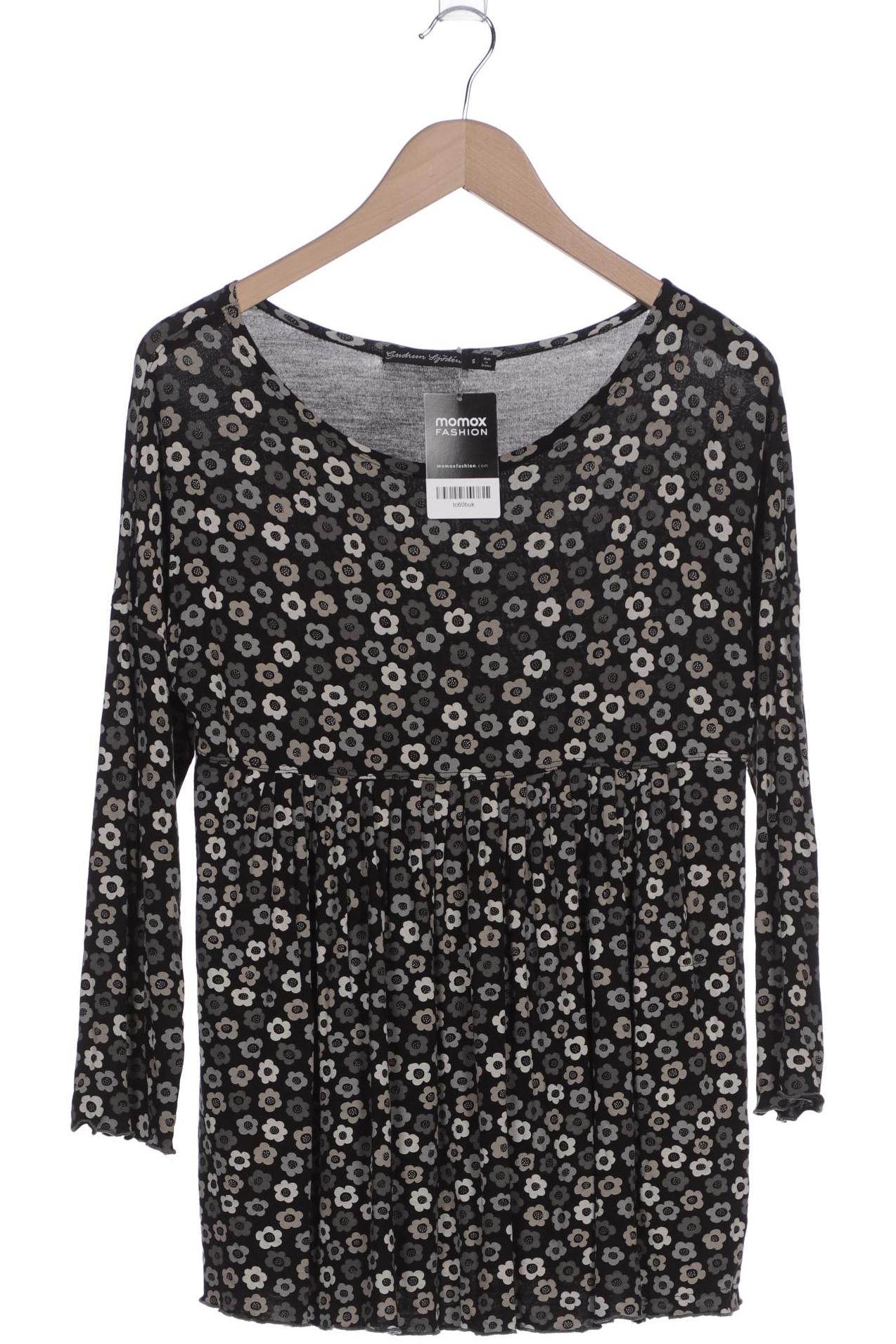 

Gudrun Sjödén Damen Langarmshirt, schwarz, Gr. 36