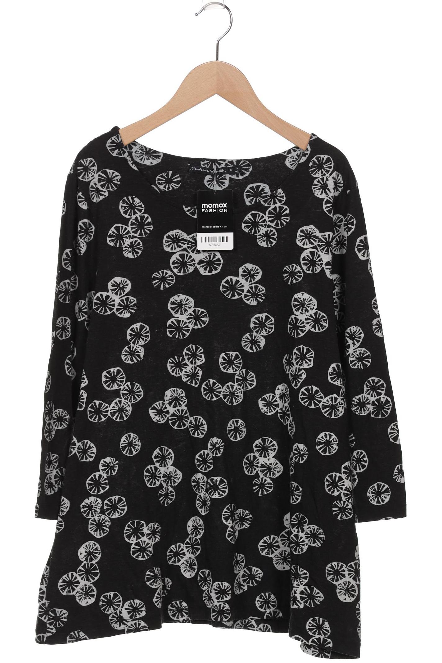

Gudrun Sjödén Damen Langarmshirt, schwarz, Gr. 38