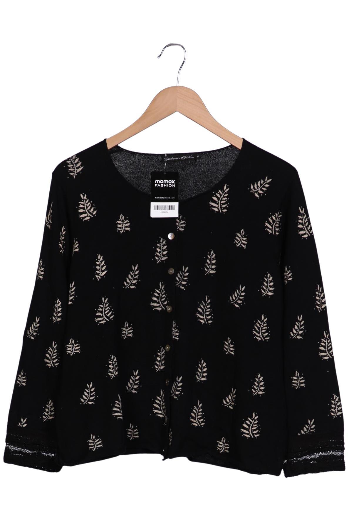 

Gudrun Sjödén Damen Strickjacke, schwarz, Gr. 38
