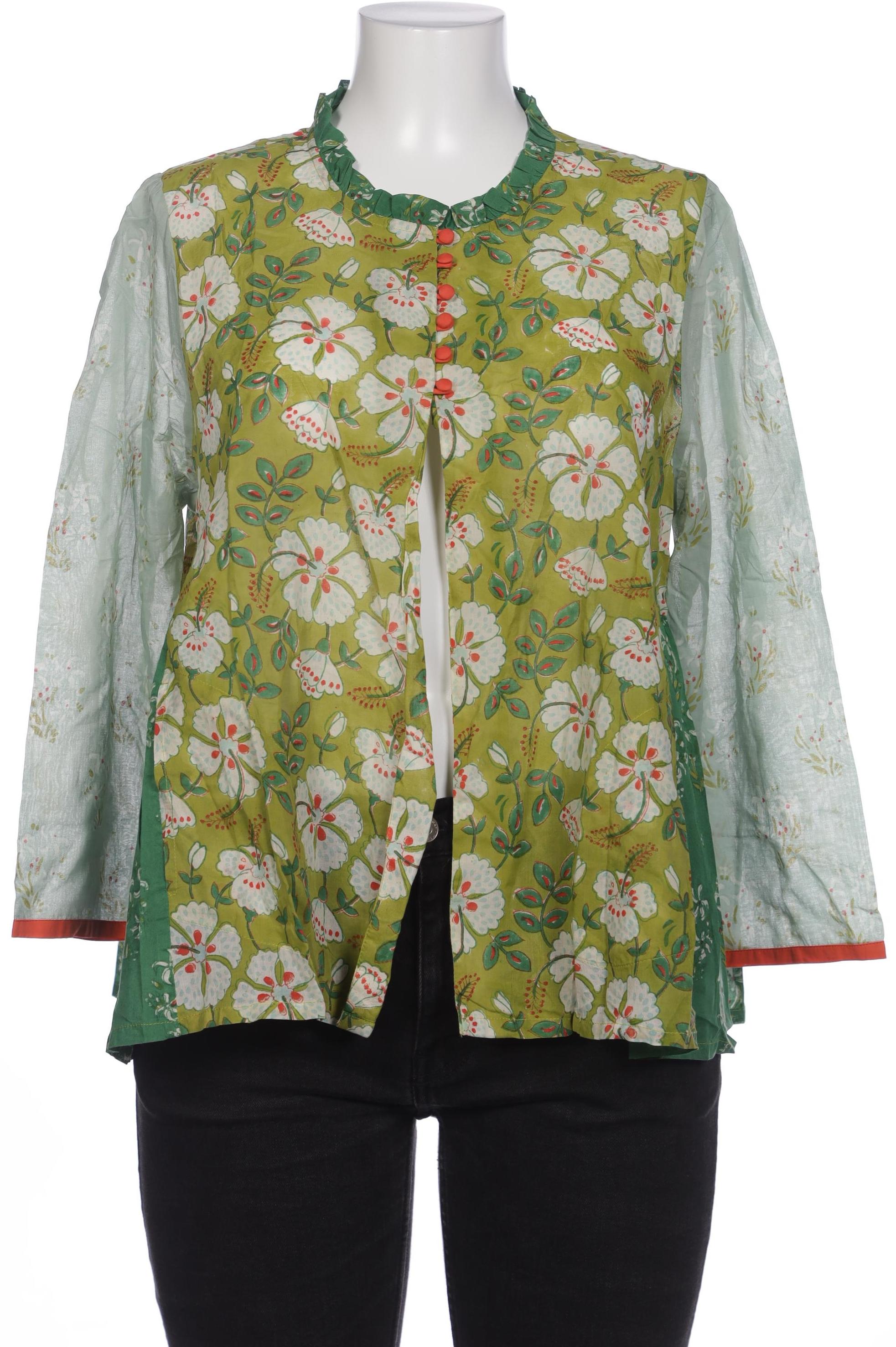 

Gudrun Sjödén Damen Bluse, grün, Gr. 42