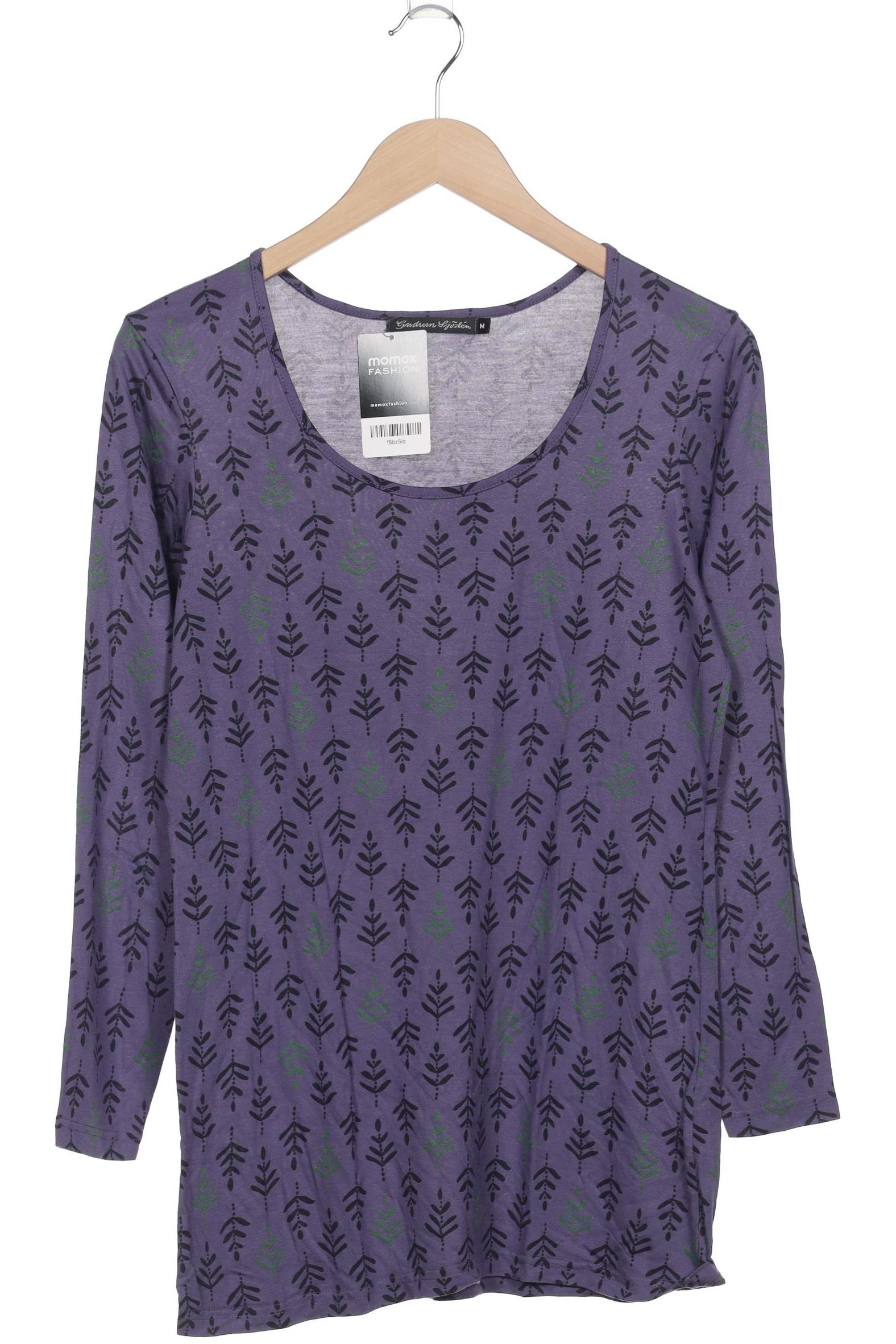 

Gudrun Sjödén Damen Langarmshirt, flieder, Gr. 38