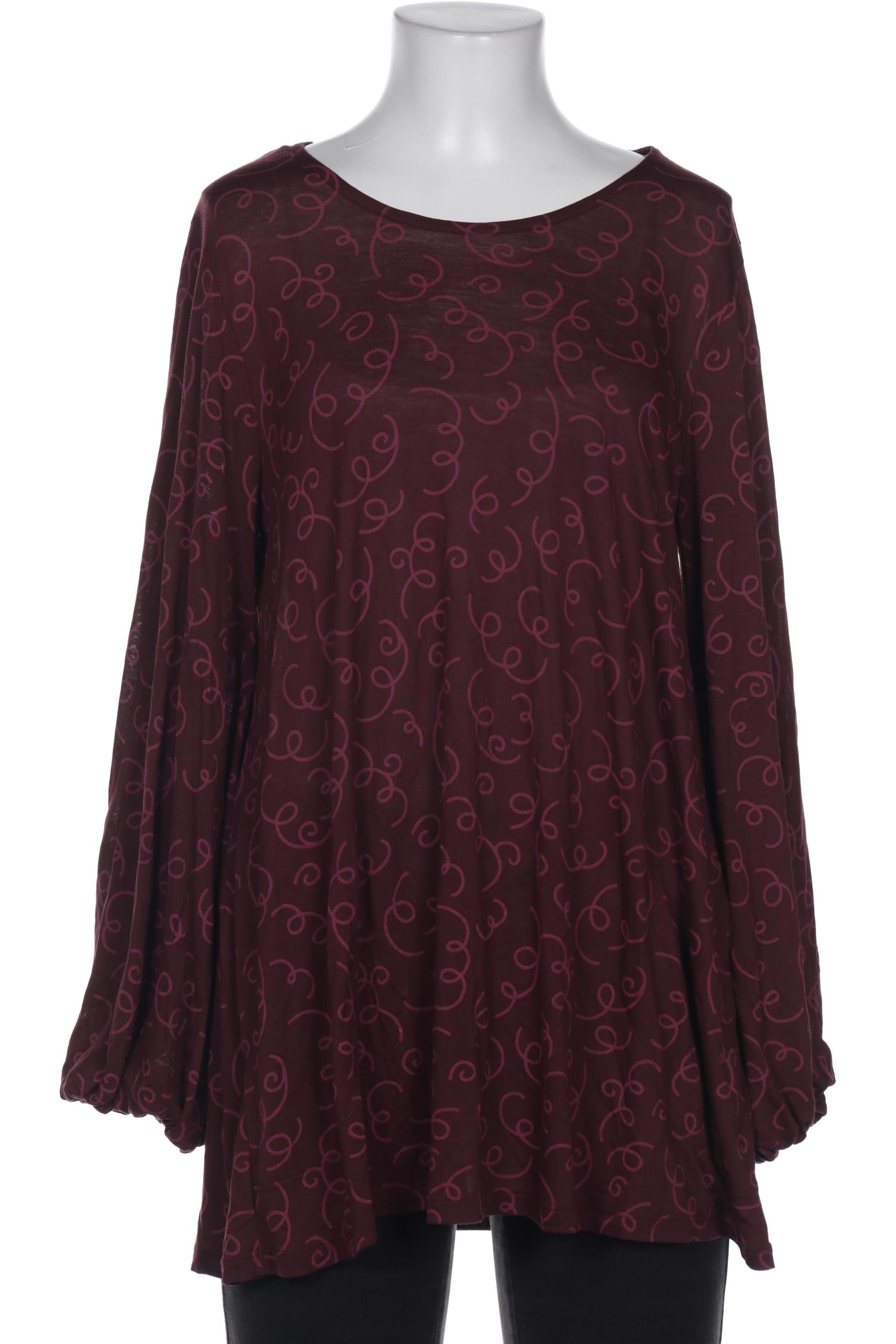 

Gudrun Sjödén Damen Langarmshirt, bordeaux, Gr. 38