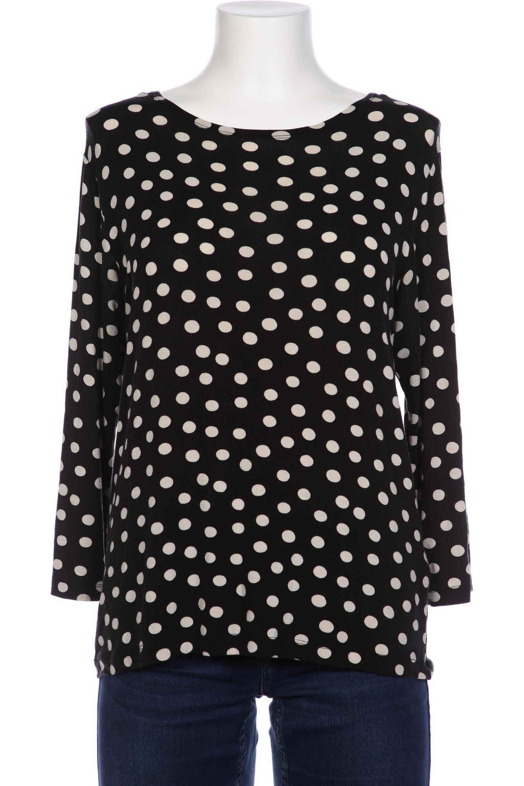 

Gudrun Sjödén Damen Langarmshirt, schwarz, Gr. 42