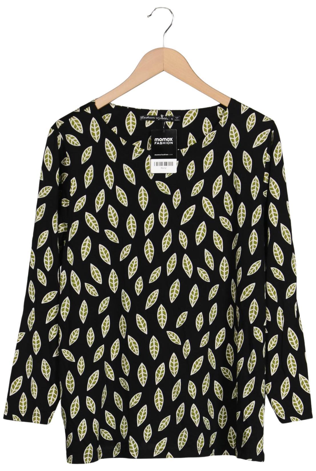 

Gudrun Sjödén Damen Langarmshirt, schwarz, Gr. 44