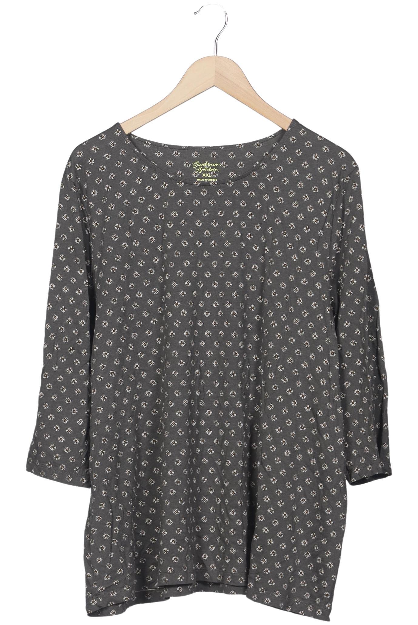 

Gudrun Sjödén Damen Langarmshirt, grau, Gr. 46