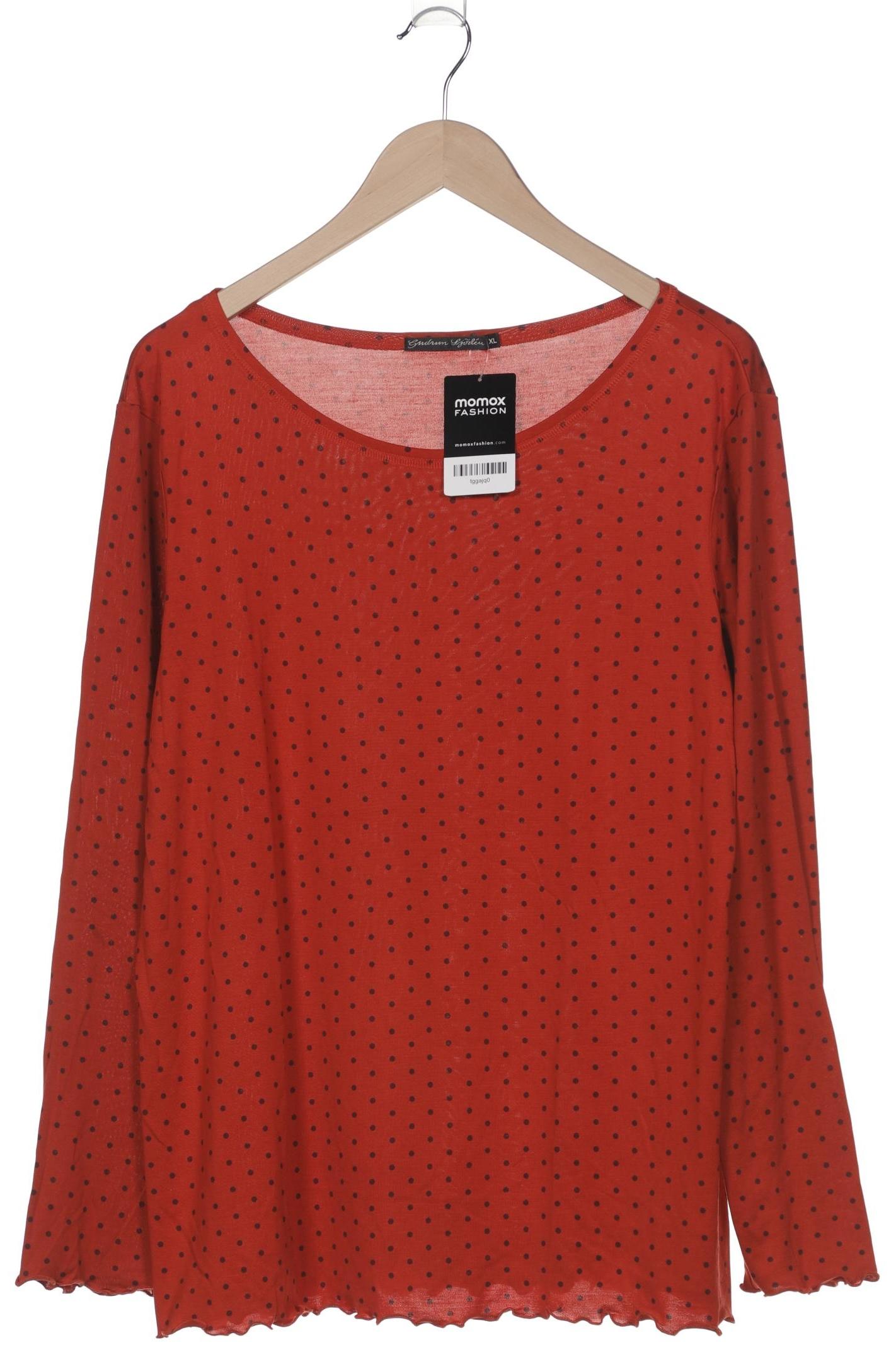 

Gudrun Sjödén Damen Langarmshirt, rot, Gr. 44