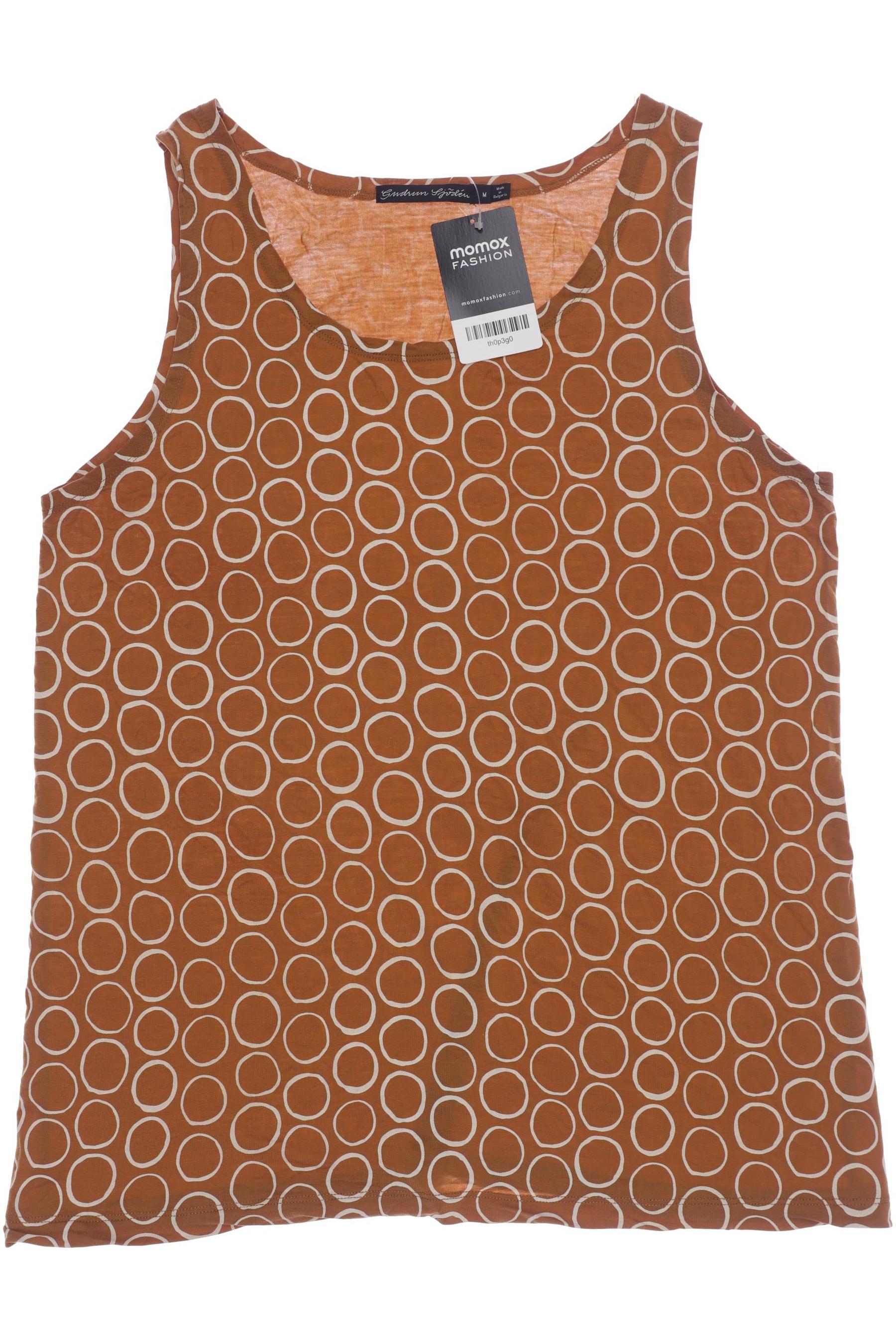 

Gudrun Sjödén Damen Top, braun, Gr. 38