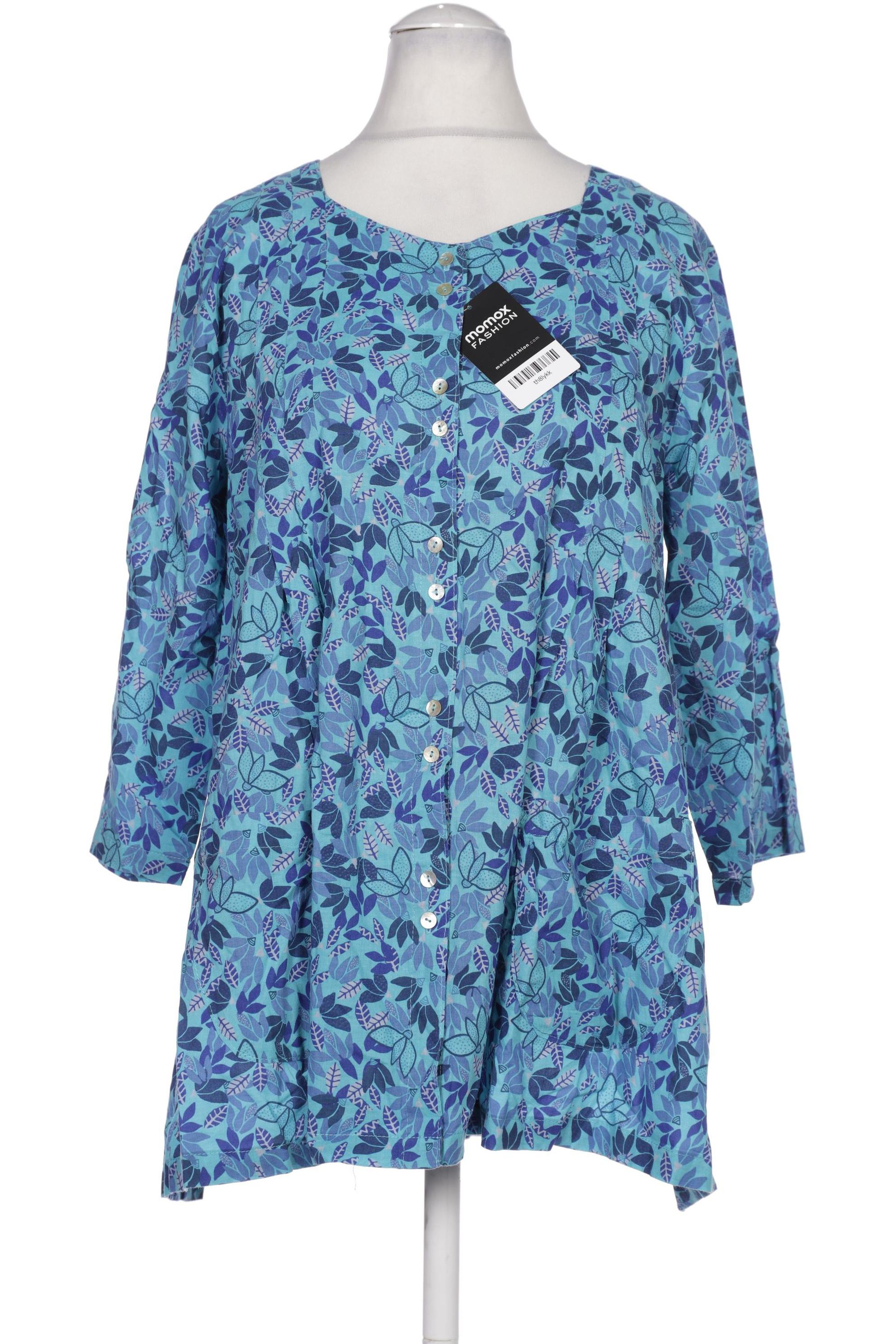 

Gudrun Sjödén Damen Bluse, blau, Gr. 38