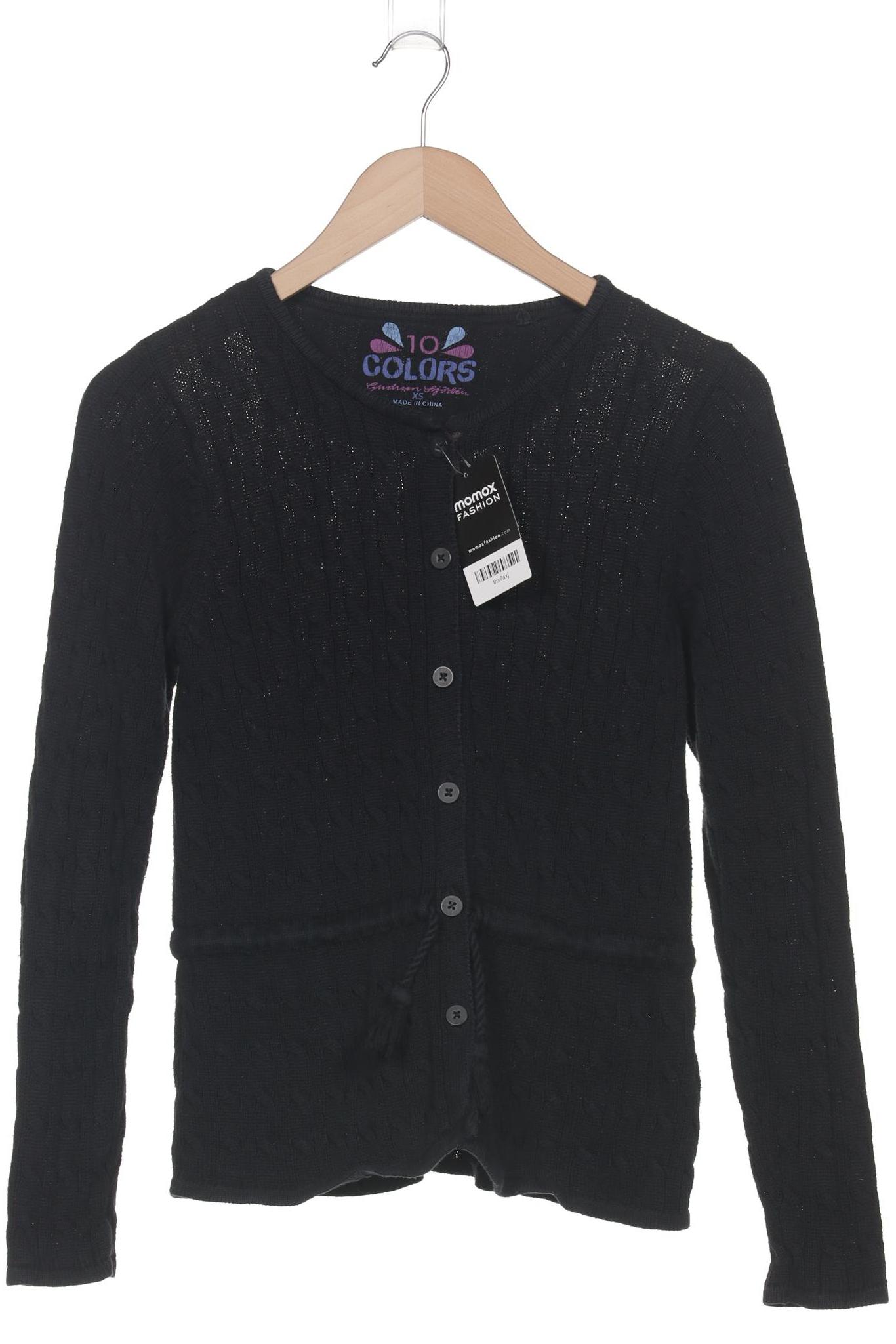 

Gudrun Sjödén Damen Strickjacke, schwarz, Gr. 34