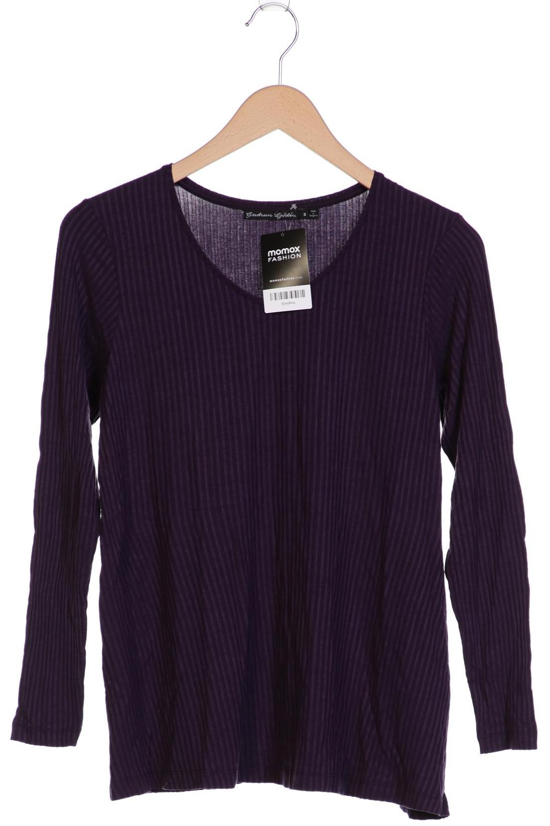 

Gudrun Sjödén Damen Langarmshirt, flieder, Gr. 36