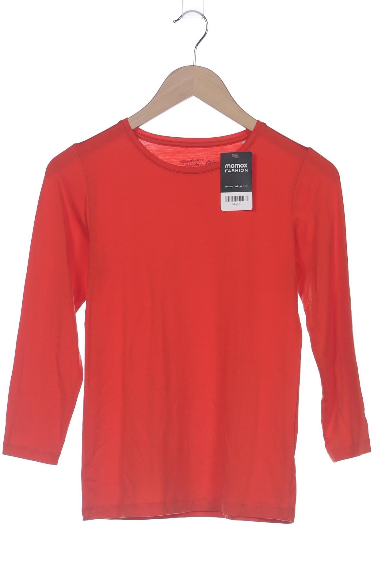 

Gudrun Sjödén Damen Langarmshirt, orange, Gr. 34