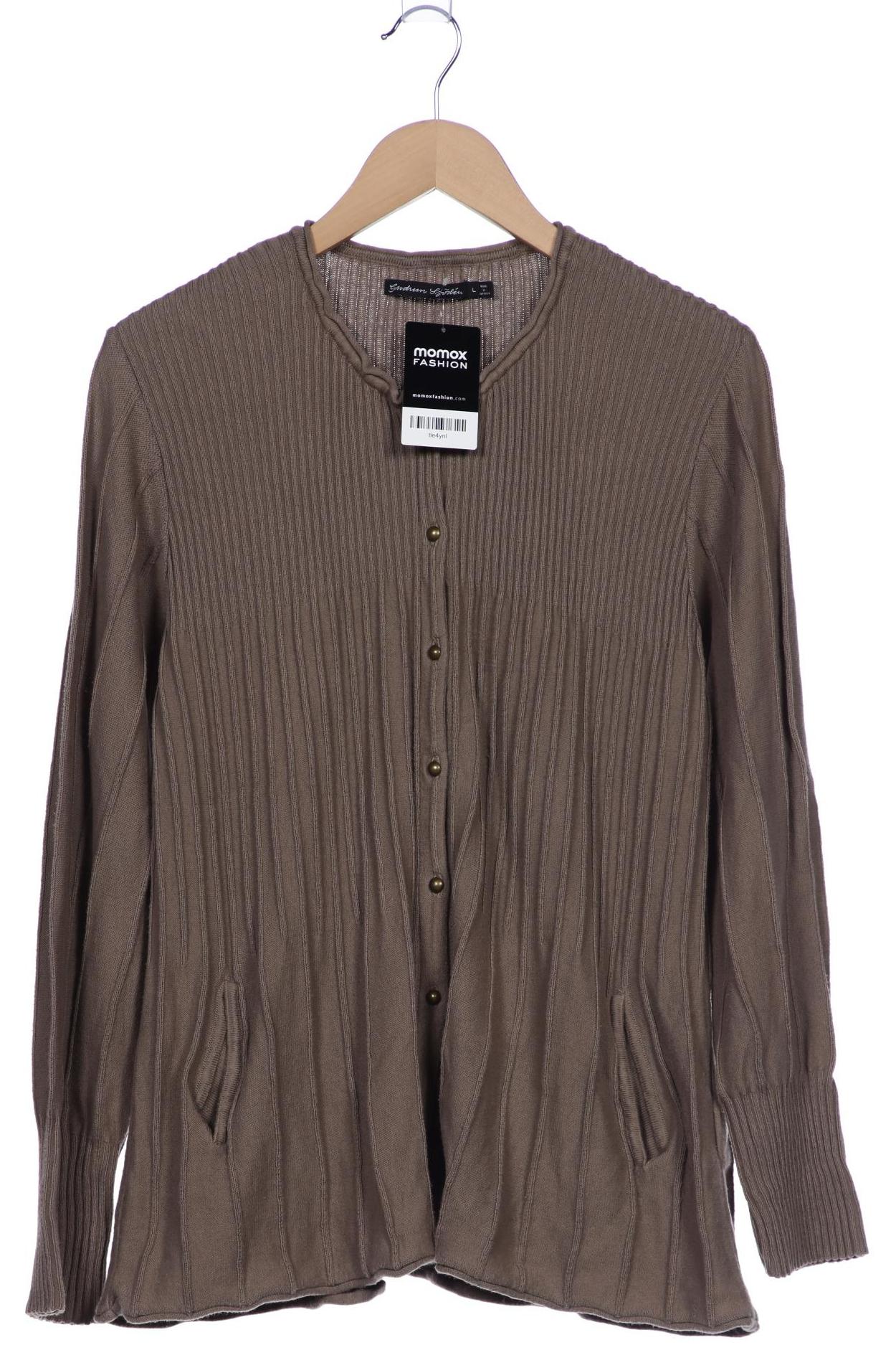 

Gudrun Sjödén Damen Strickjacke, braun, Gr. 42