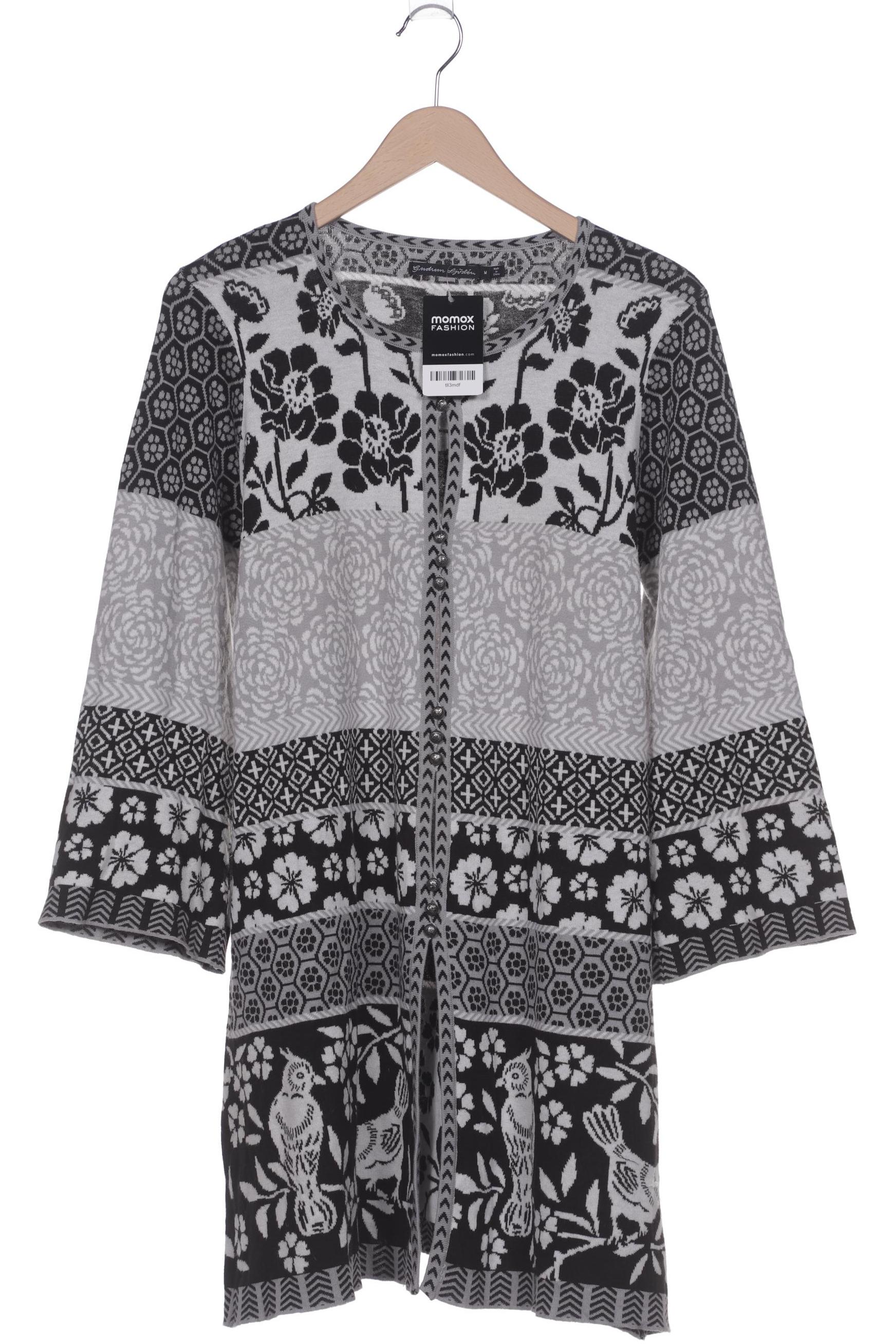 

Gudrun Sjödén Damen Strickjacke, schwarz, Gr. 38