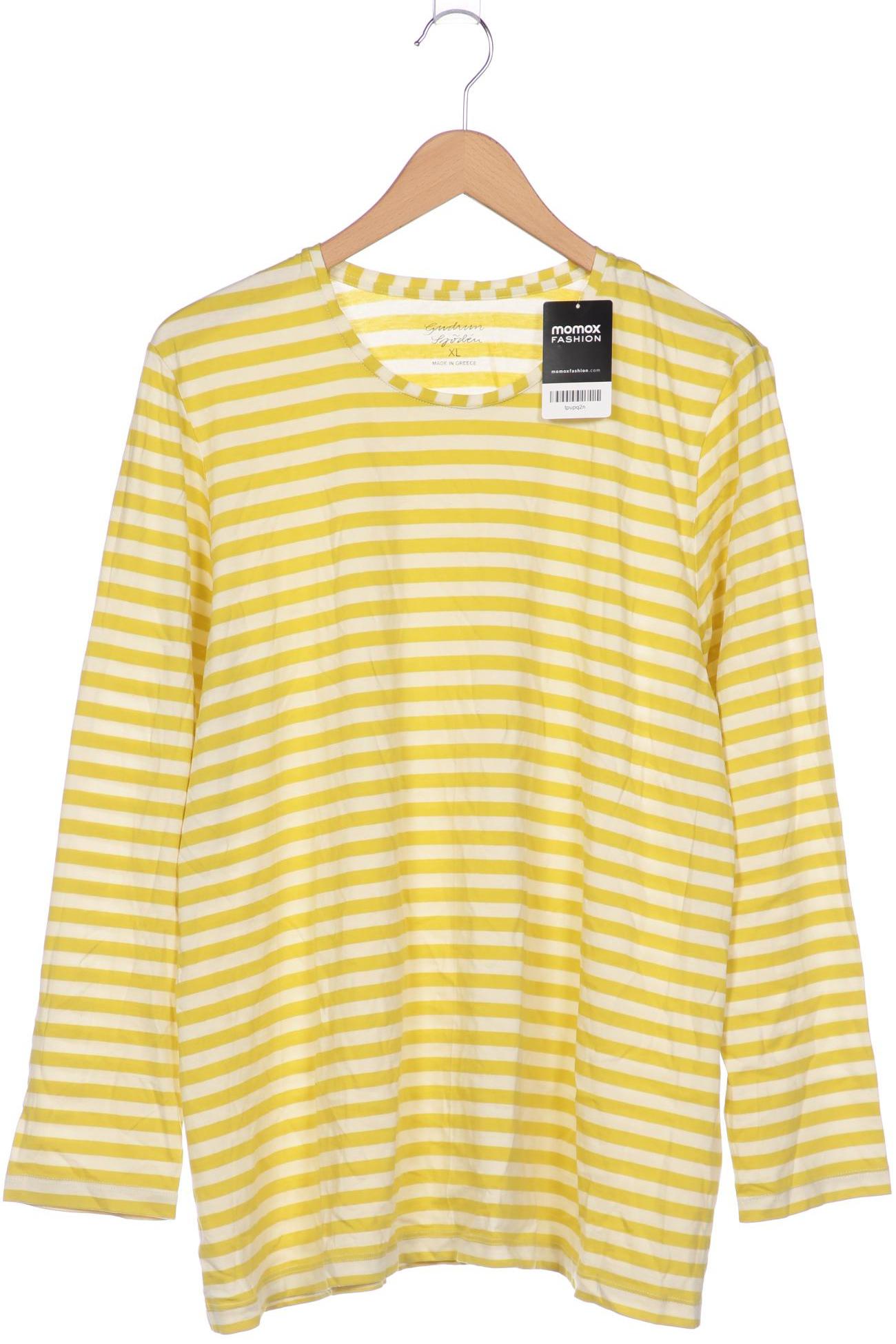 

Gudrun Sjödén Damen Langarmshirt, gelb, Gr. 44