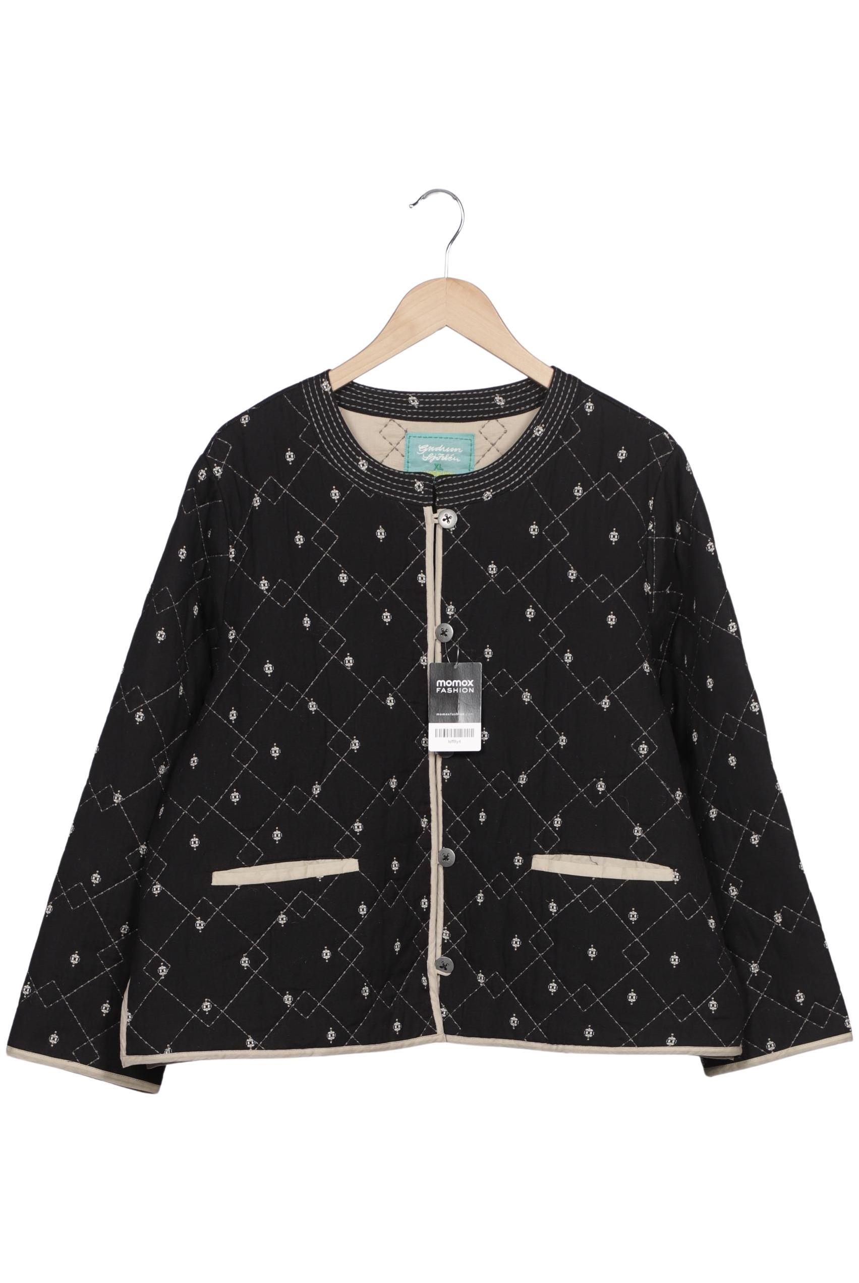 

Gudrun Sjödén Damen Jacke, schwarz, Gr. 44