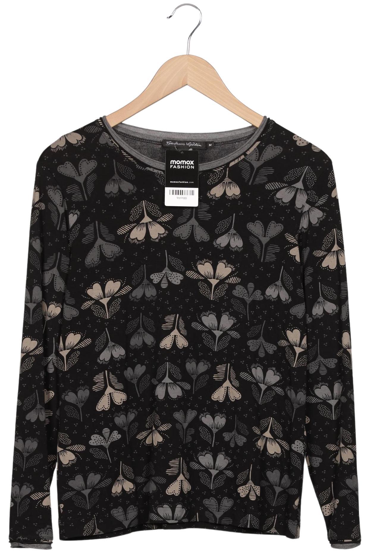 

Gudrun Sjödén Damen Langarmshirt, schwarz, Gr. 38