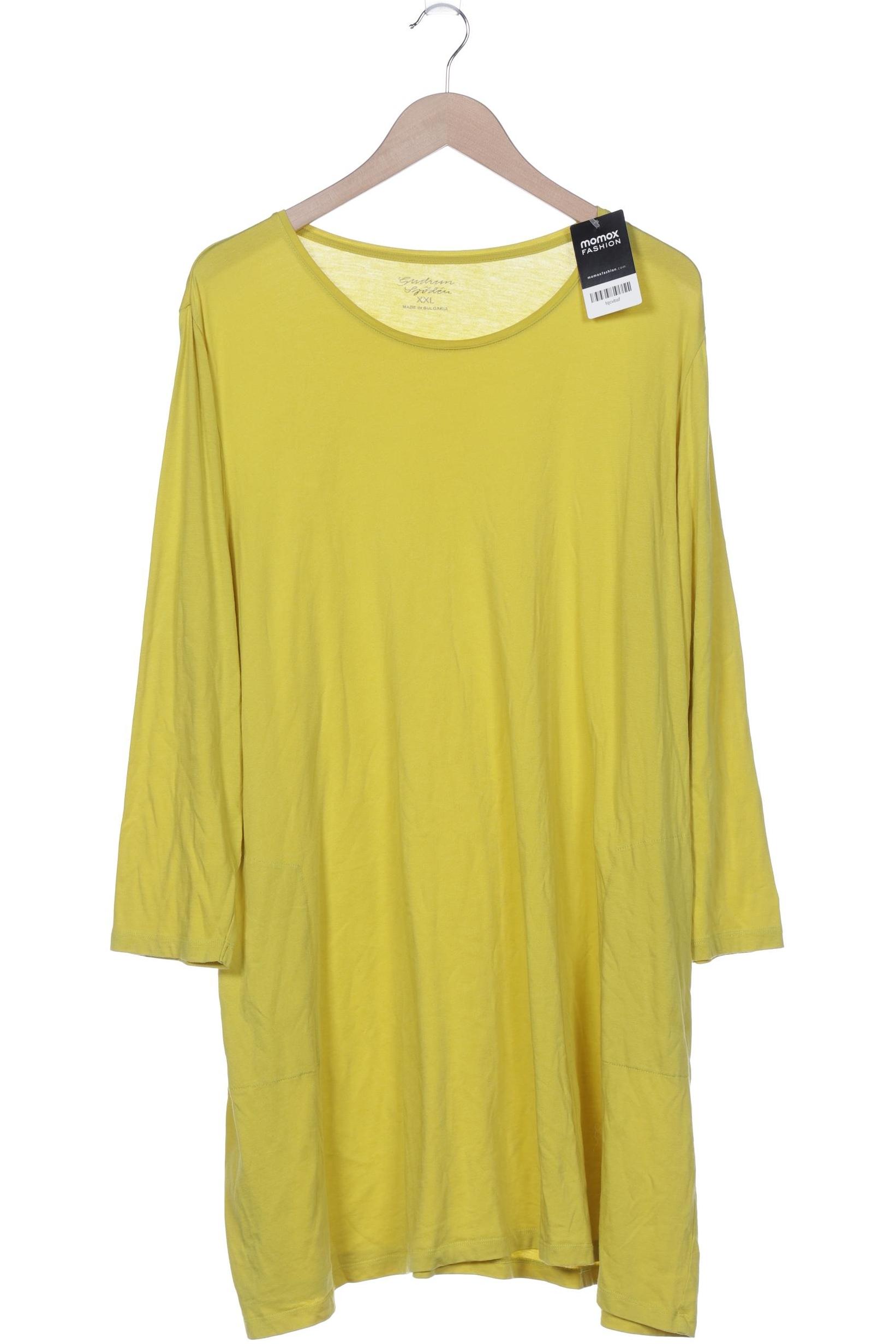 

Gudrun Sjödén Damen Langarmshirt, gelb, Gr. 46