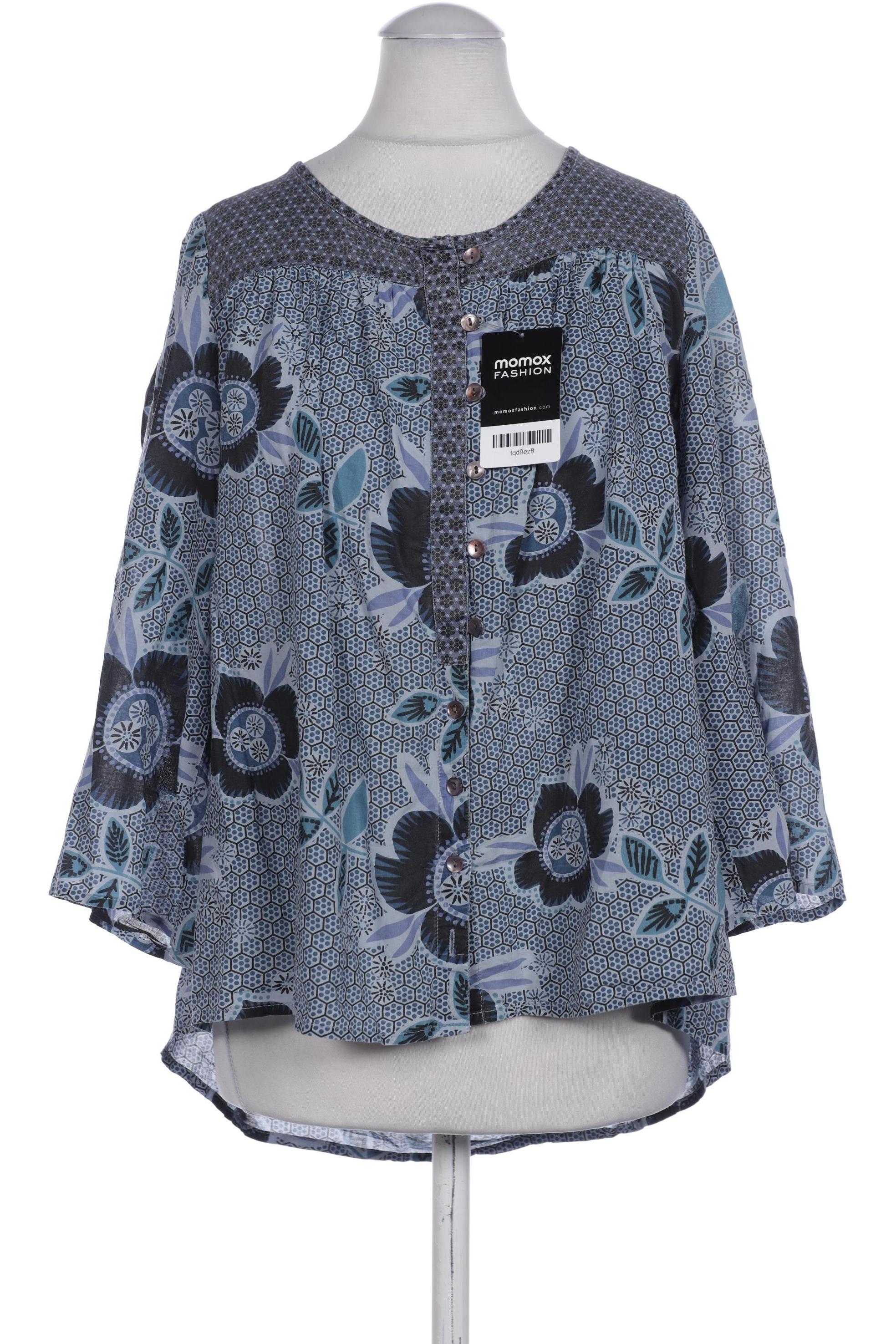 

Gudrun Sjödén Damen Bluse, blau, Gr. 36