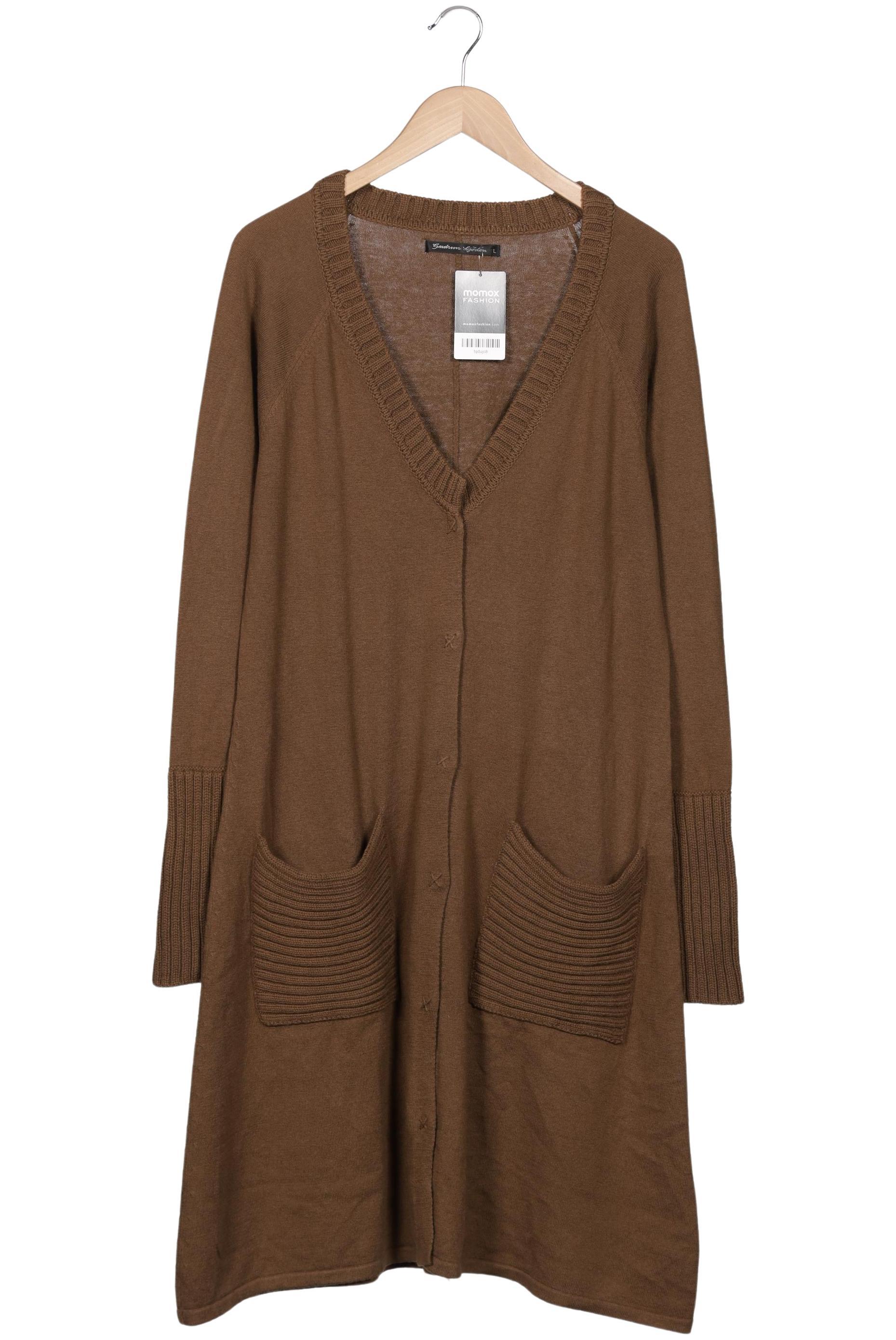 

Gudrun Sjödén Damen Strickjacke, braun, Gr. 42