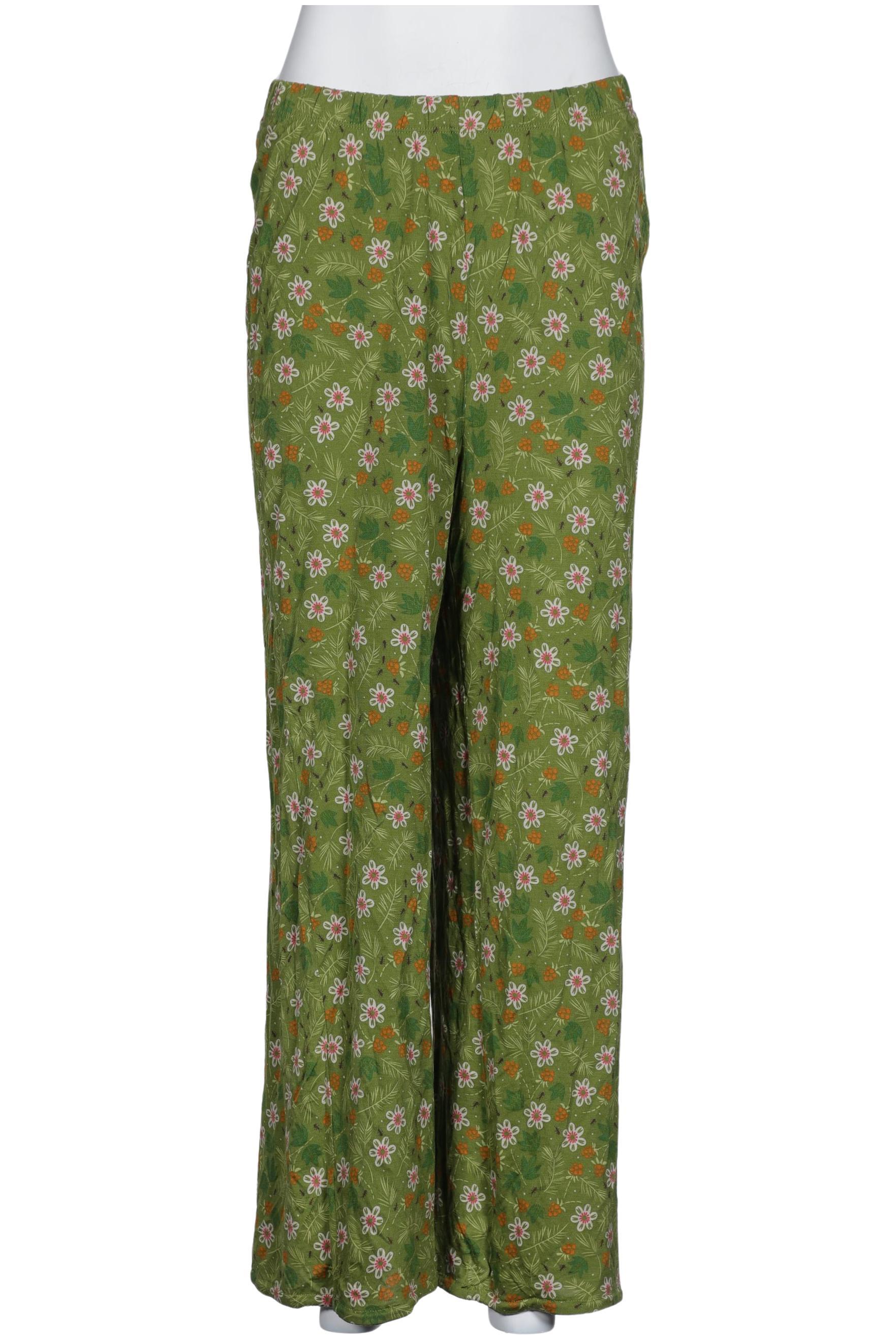 

Gudrun Sjödén Damen Stoffhose, grün, Gr. 0