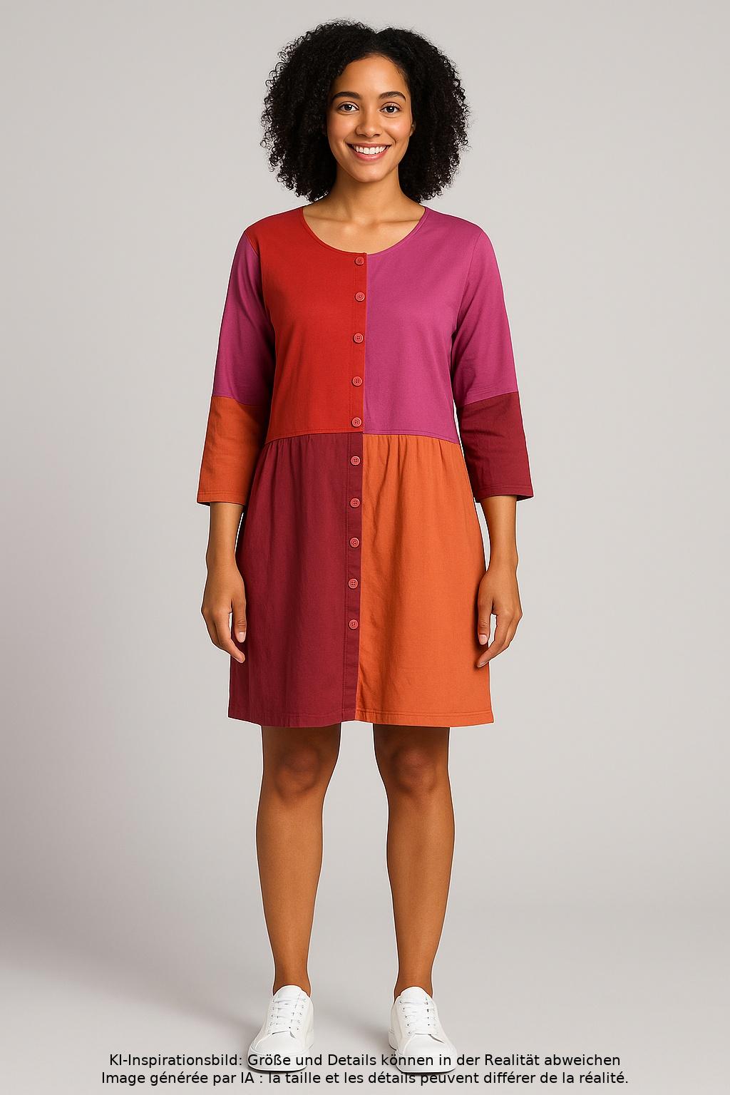 

Gudrun Sjödén Damen Kleid, mehrfarbig, Gr. 42