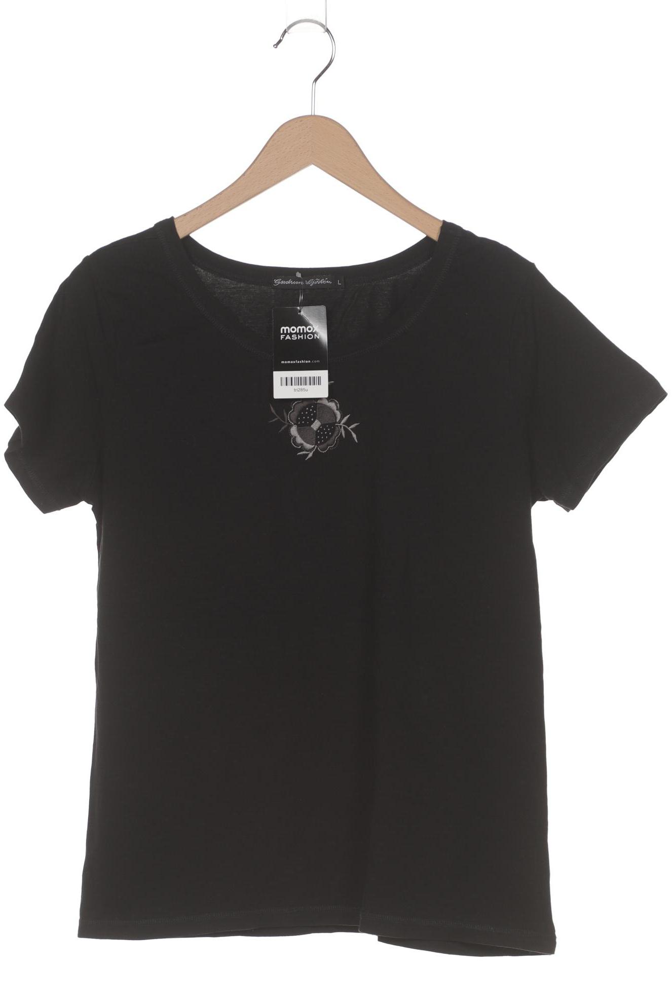

Gudrun Sjödén Damen T-Shirt, schwarz, Gr. 42