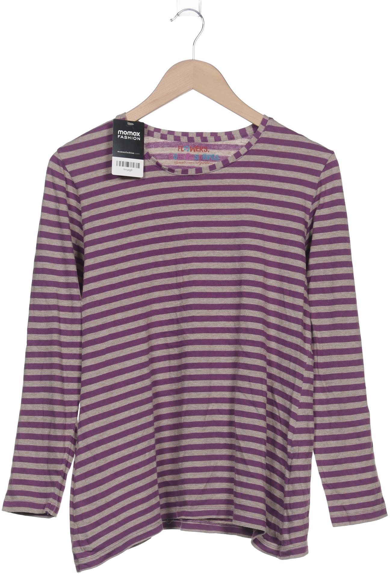 

Gudrun Sjödén Damen Langarmshirt, flieder, Gr. 38