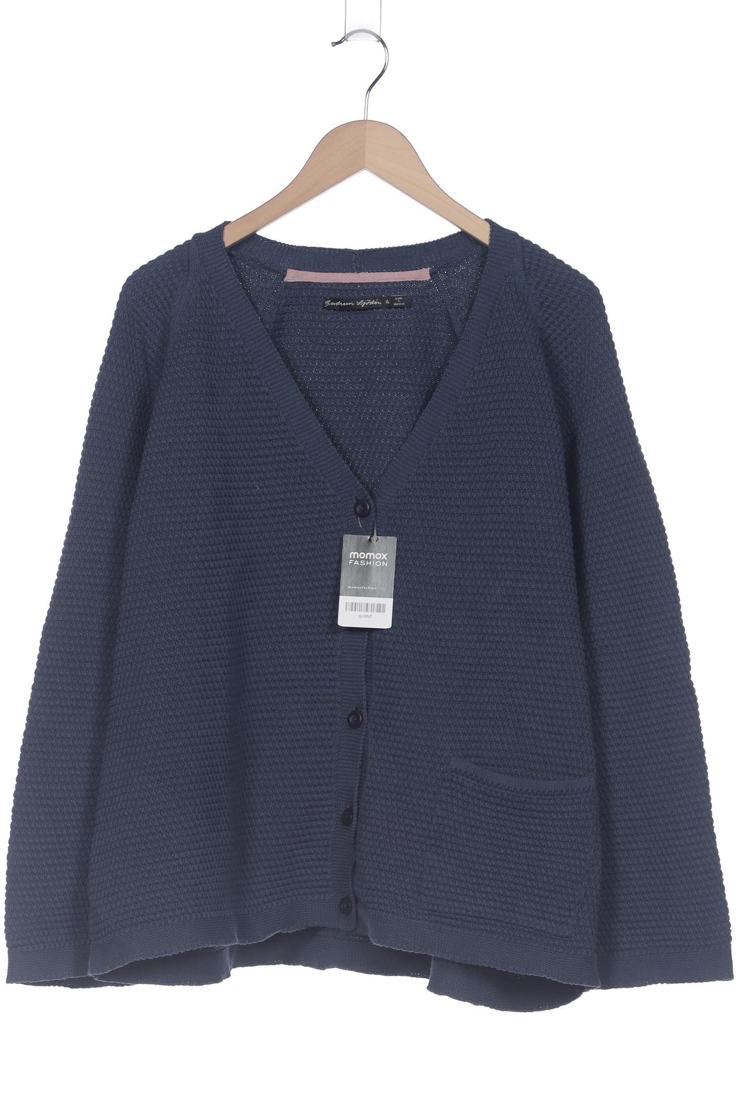 

Gudrun Sjödén Damen Strickjacke, blau, Gr. 44