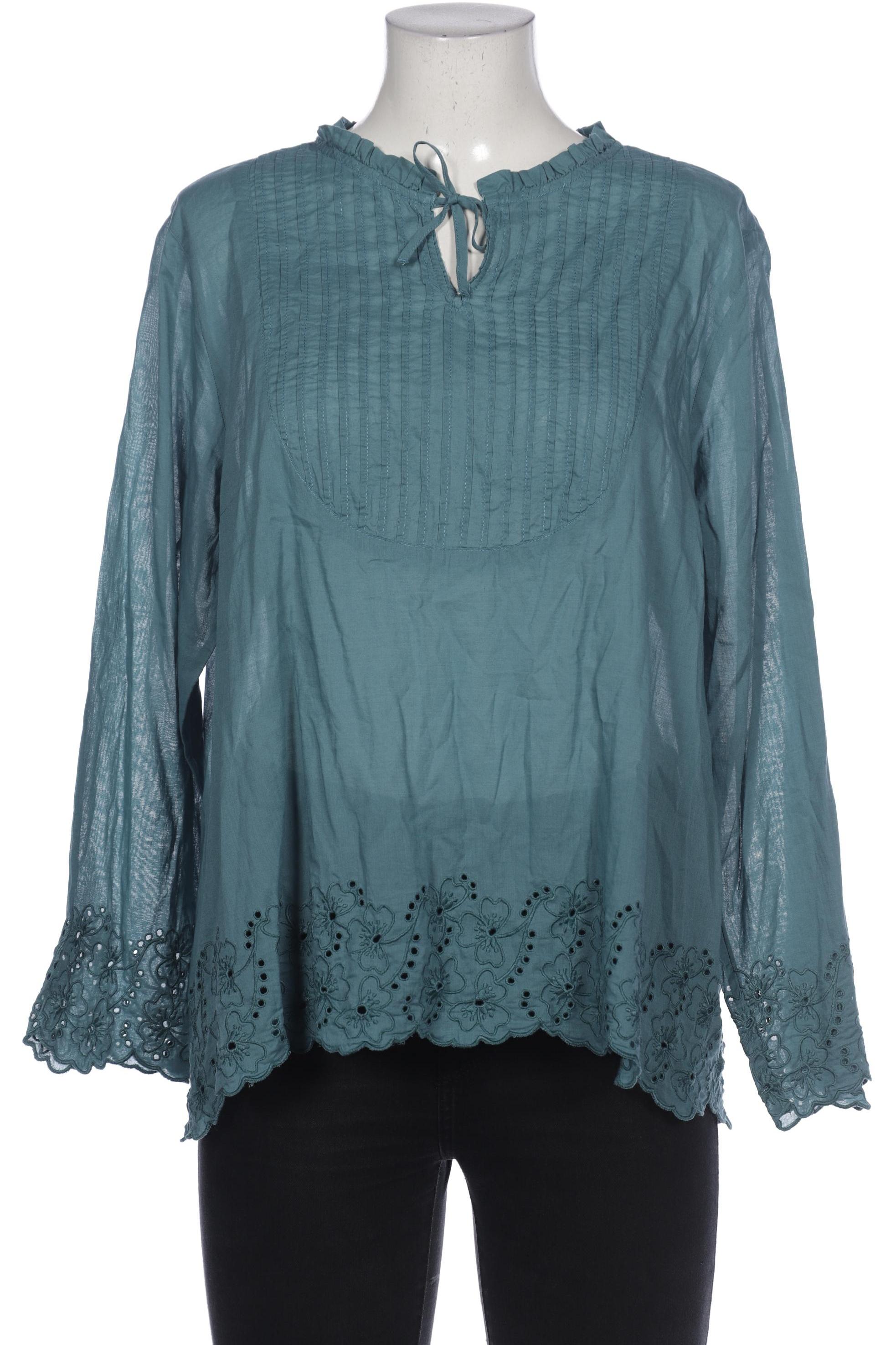 

Gudrun Sjödén Damen Bluse, türkis, Gr. 42