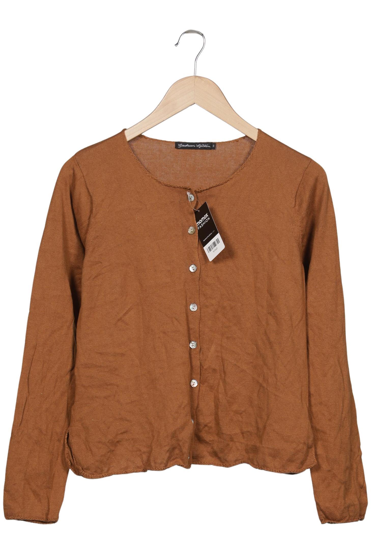 

Gudrun Sjödén Damen Strickjacke, braun, Gr. 36