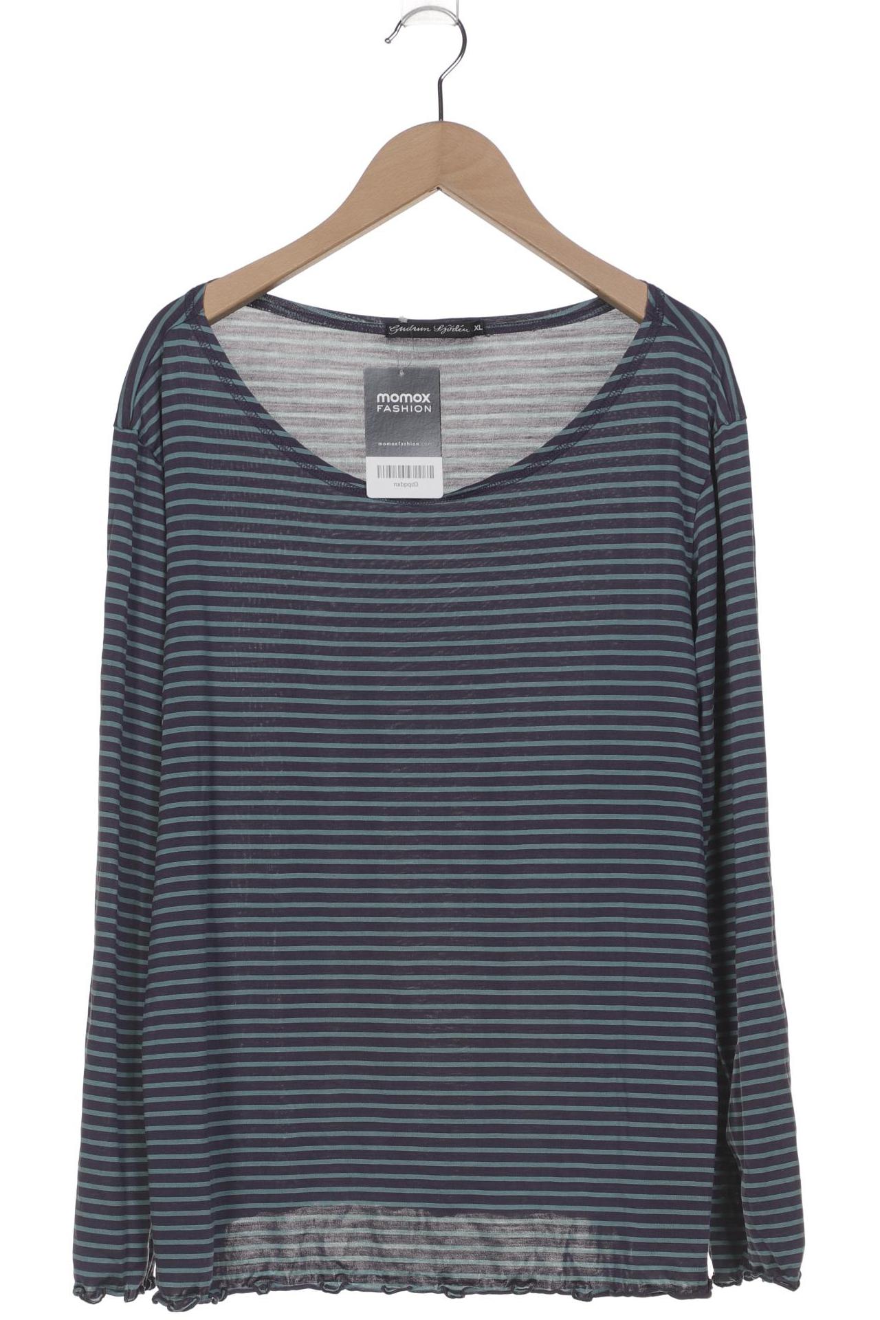 

Gudrun Sjödén Damen Langarmshirt, marineblau, Gr. 44