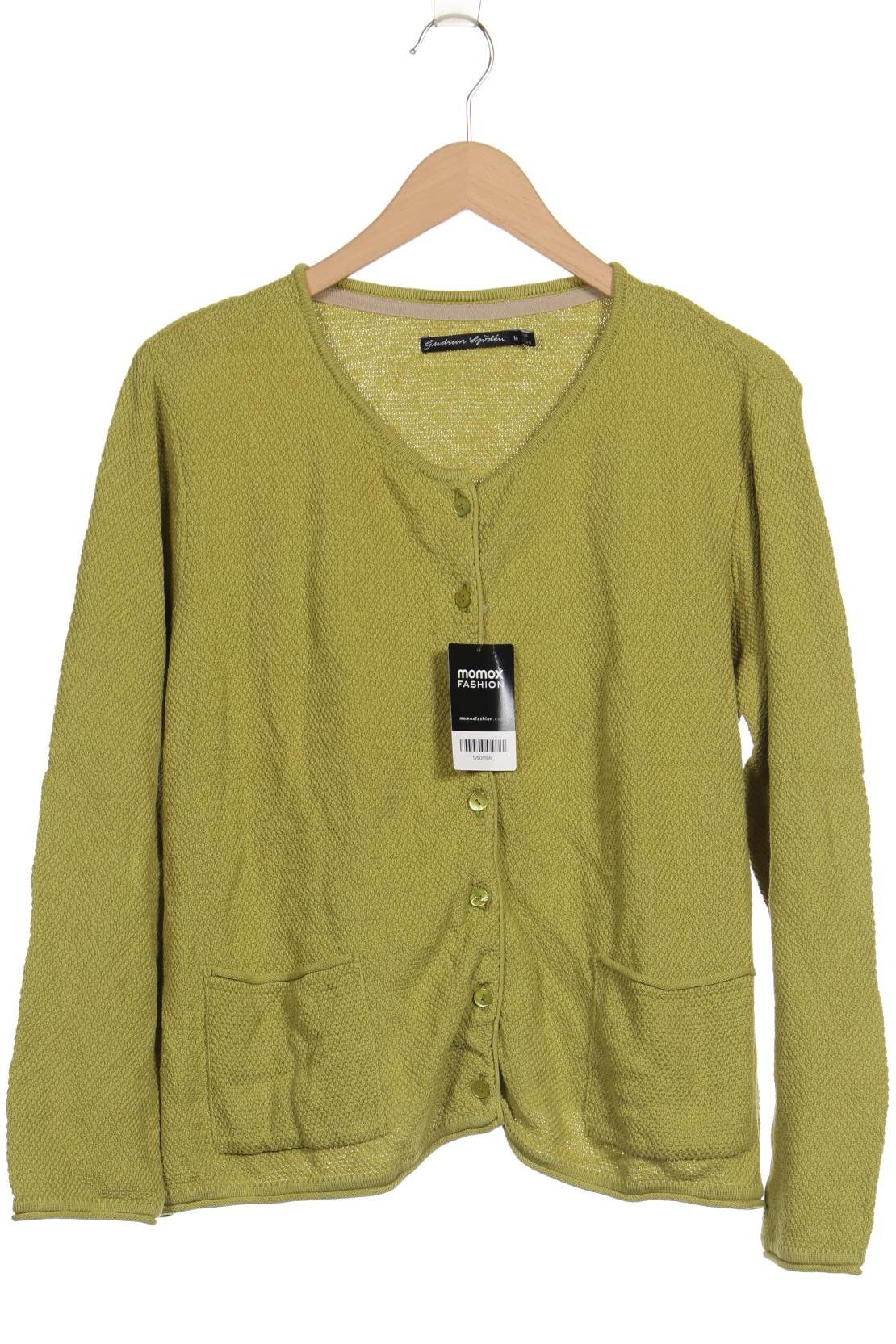 

Gudrun Sjödén Damen Strickjacke, grün, Gr. 38
