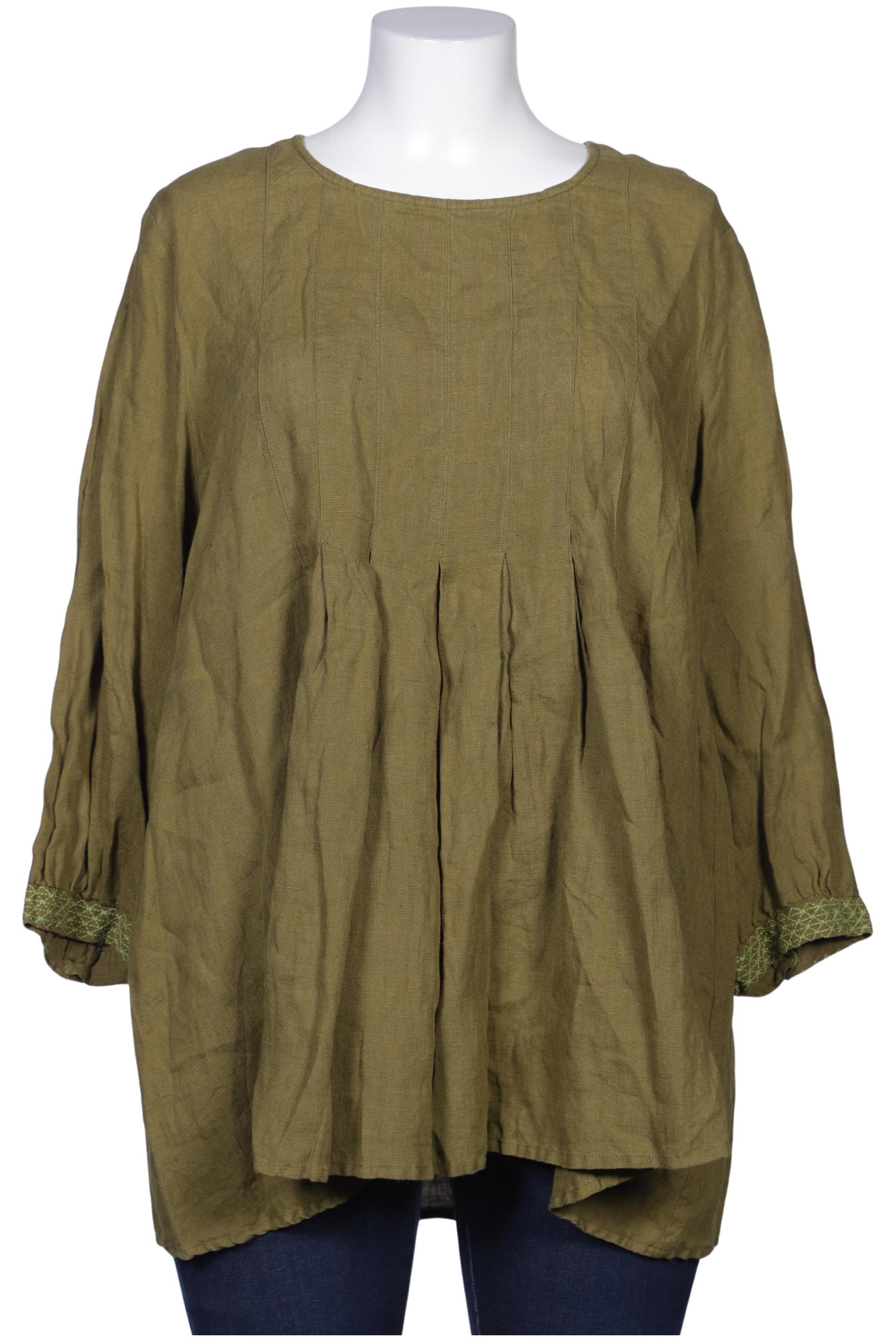 

Gudrun Sjödén Damen Bluse, grün, Gr. 44