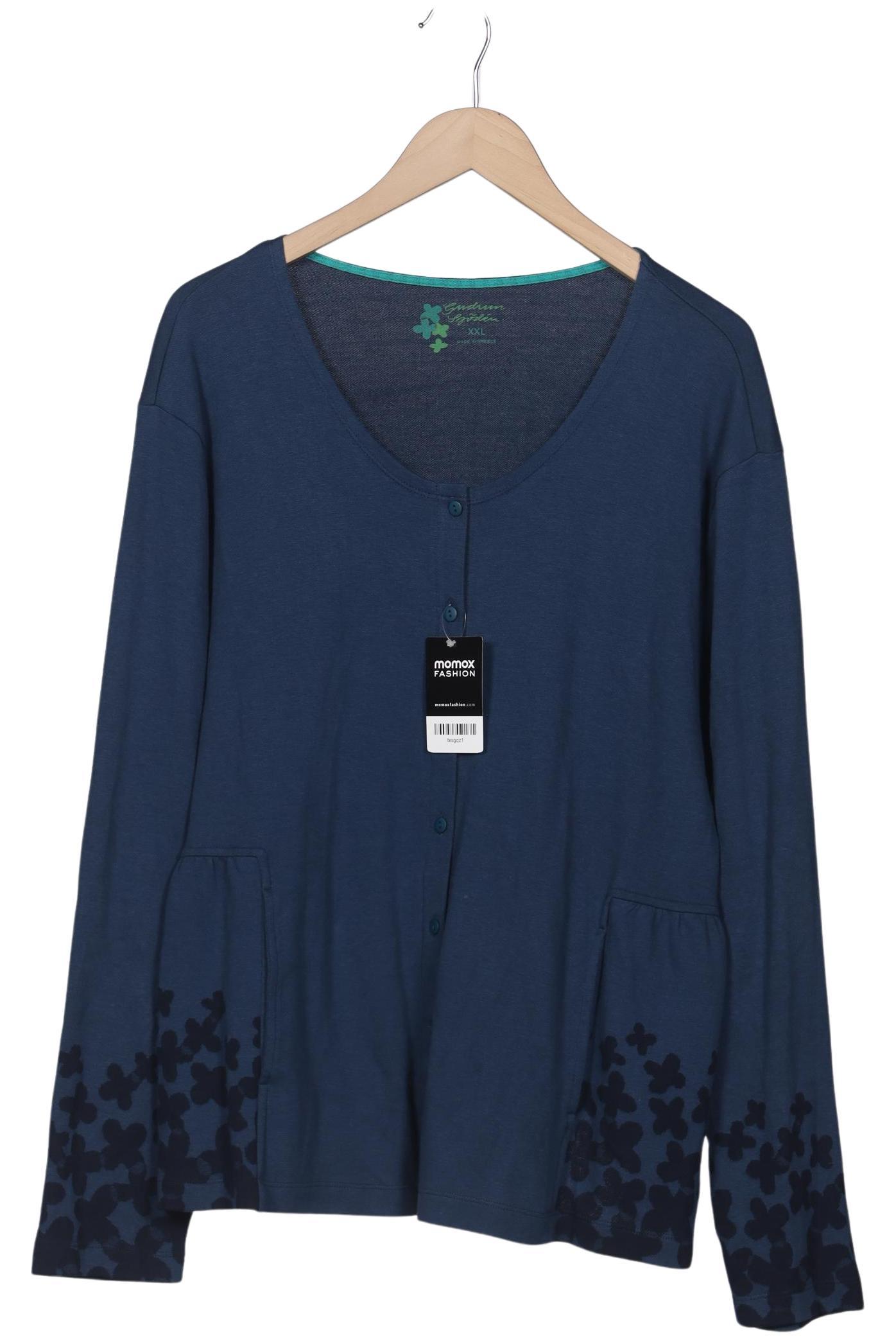 

Gudrun Sjödén Damen Strickjacke, marineblau, Gr. 46