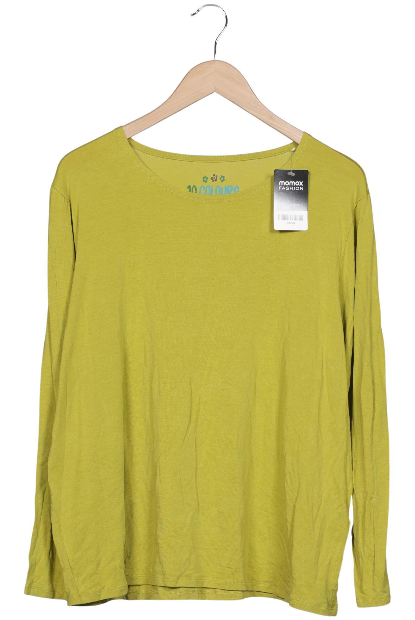 

Gudrun Sjödén Damen Langarmshirt, hellgrün, Gr. 46