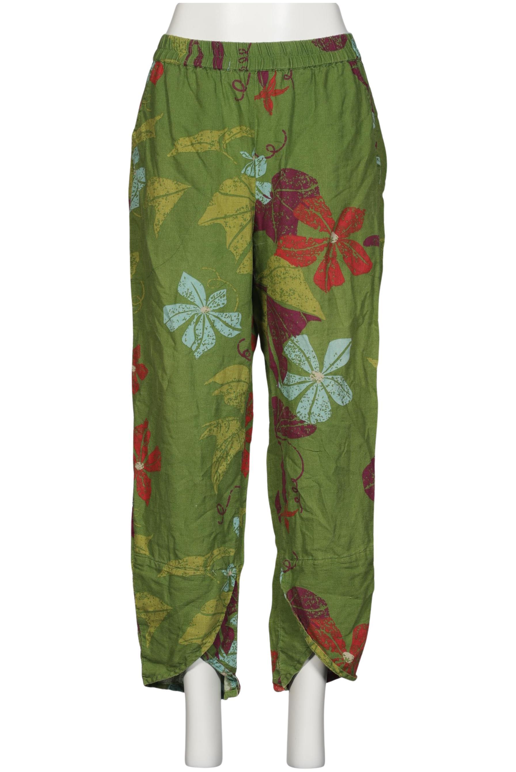 

Gudrun Sjödén Damen Stoffhose, grün, Gr. 0