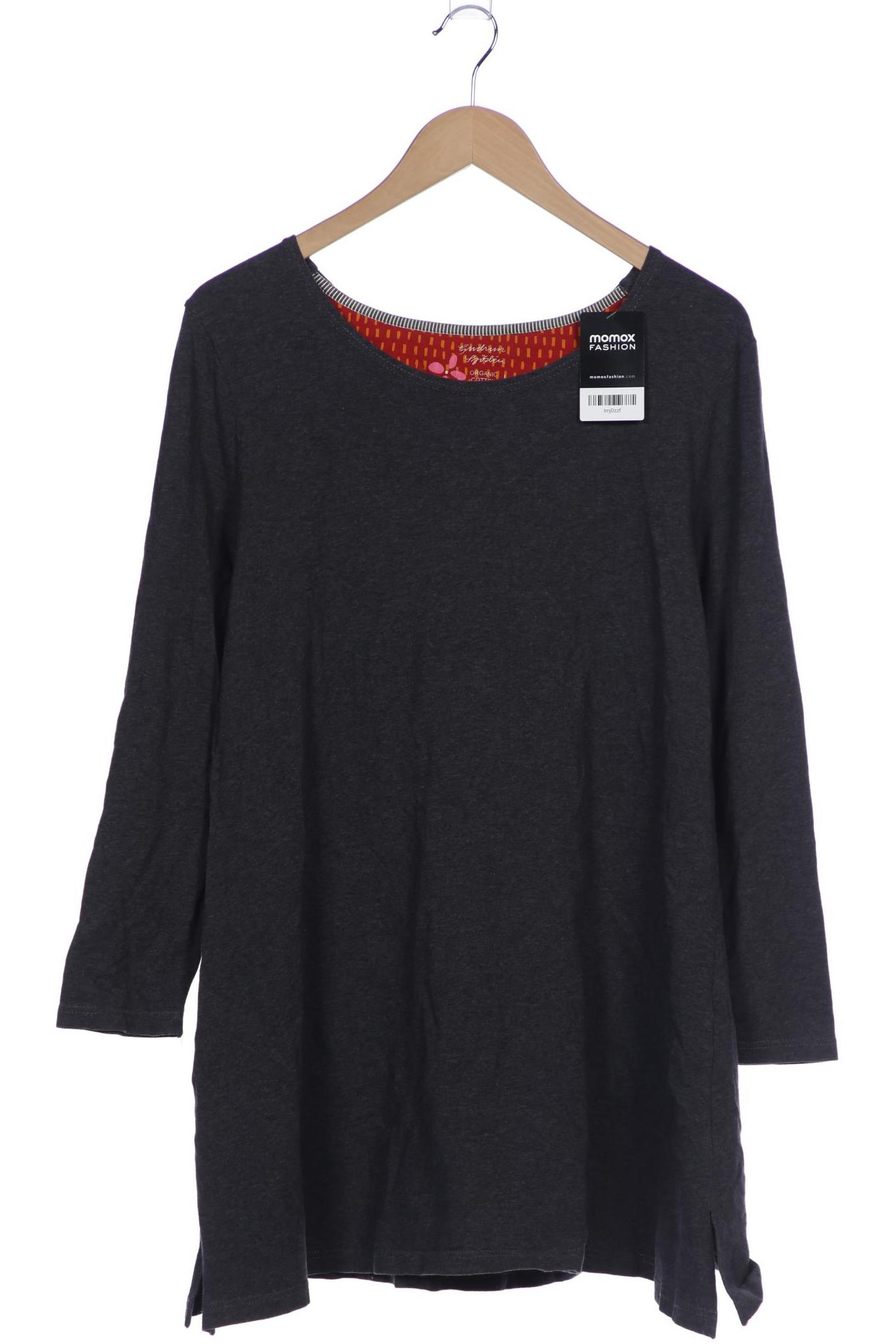 

Gudrun Sjödén Damen Langarmshirt, grau, Gr. 42