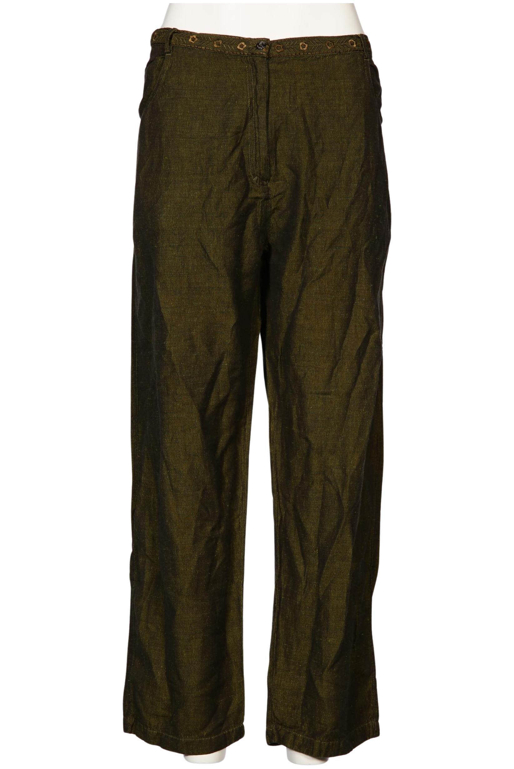 

Gudrun Sjödén Damen Stoffhose, grün, Gr. 0