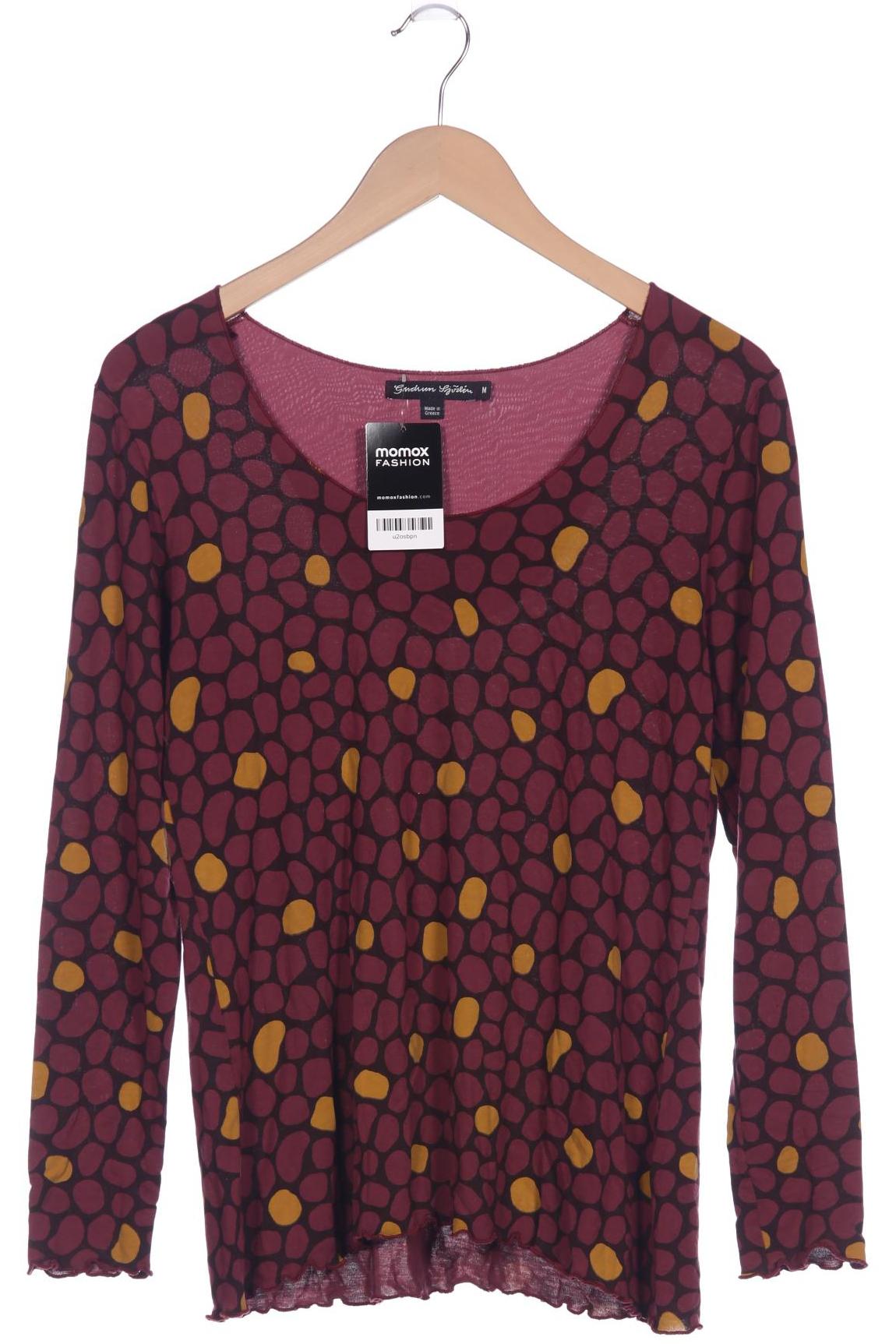 

Gudrun Sjödén Damen Langarmshirt, bordeaux, Gr. 38