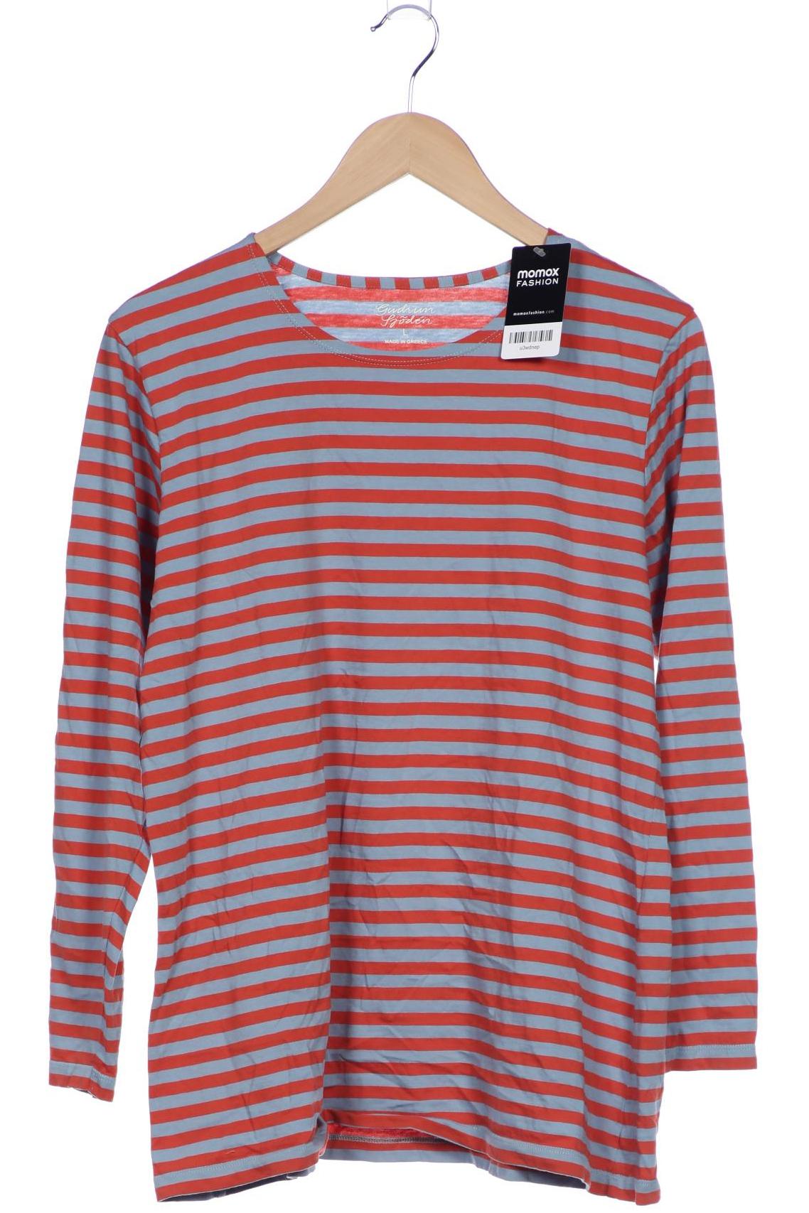 

Gudrun Sjödén Damen Langarmshirt, orange, Gr. 42